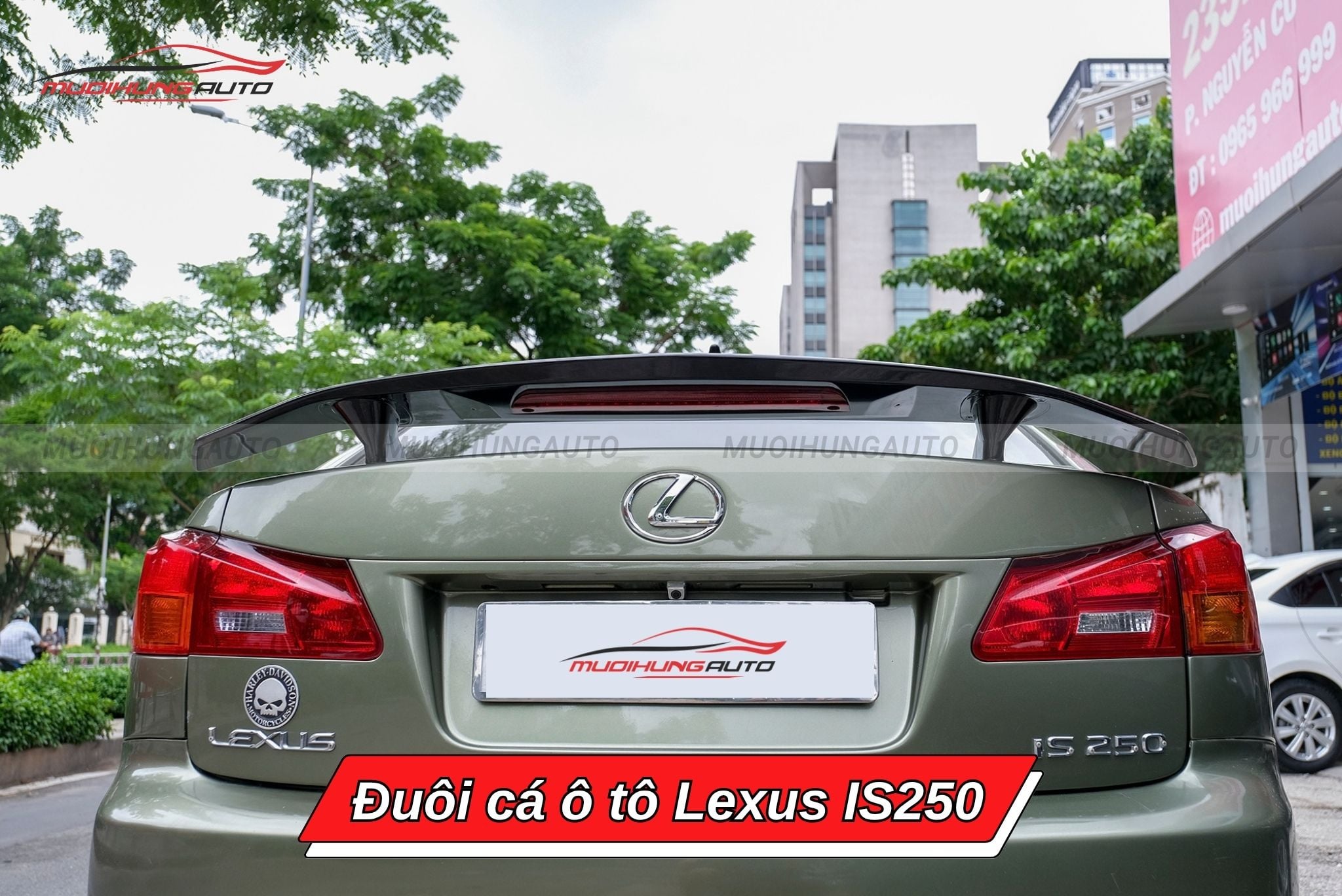 Đuôi gió ô tô Lexus IS250