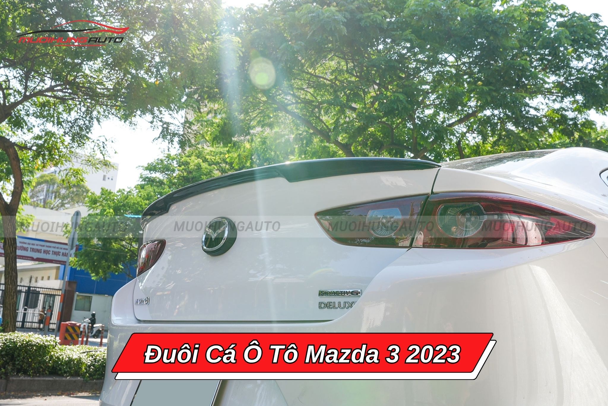 Đuôi gió ô tô Mazda 3 2023