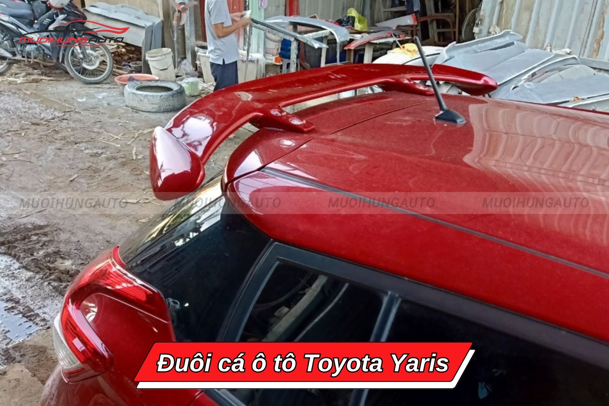 Đuôi gió ô tô Toyota Yaris