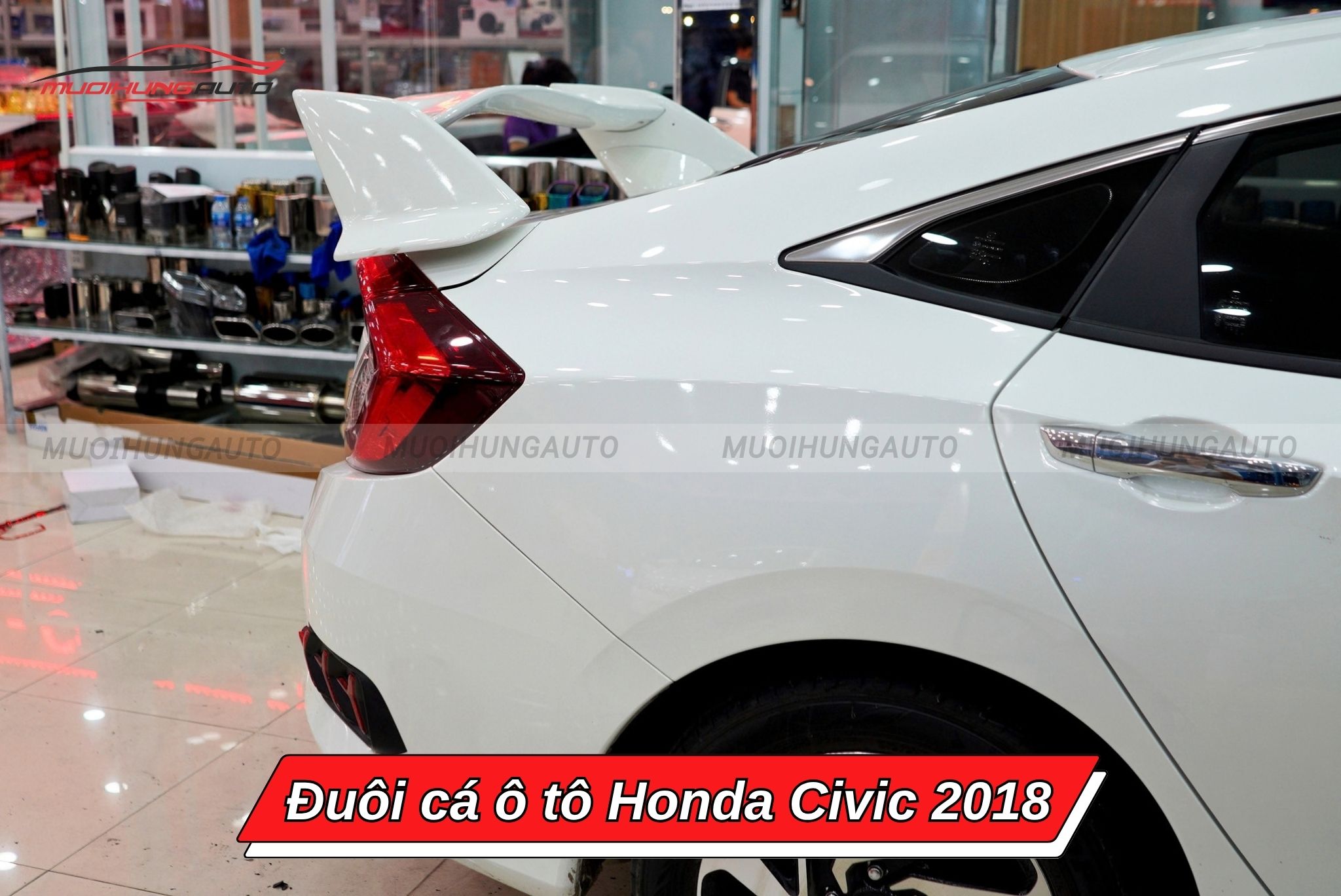 Đuôi gió xe ô tô Honda Civic 2018