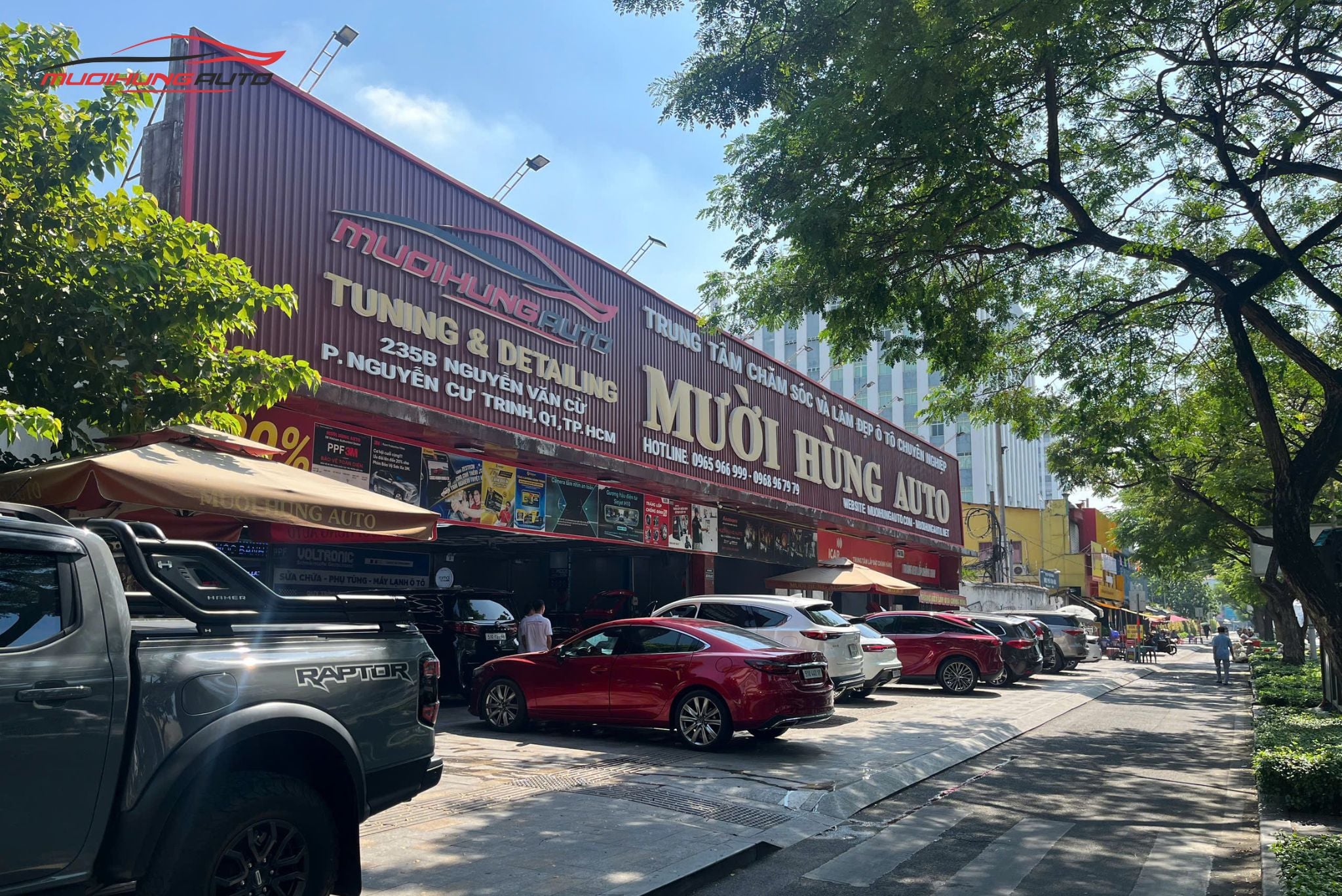 Mười Hùng Auto - Địa chỉ lắp camera hành trình cho xe Toyota Land Cruiser uy tín