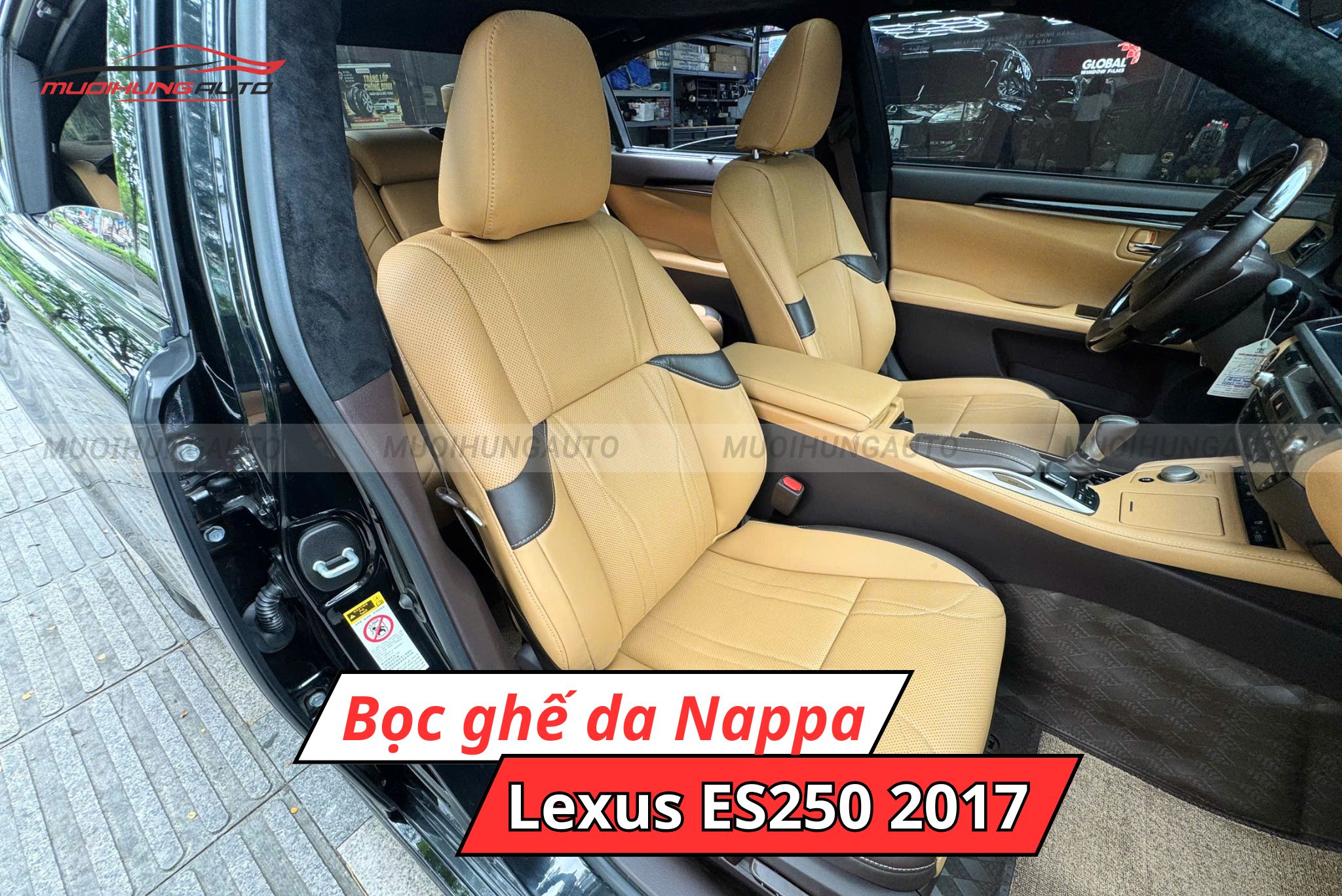 Ghế da Nappa Lexus ES250 2017