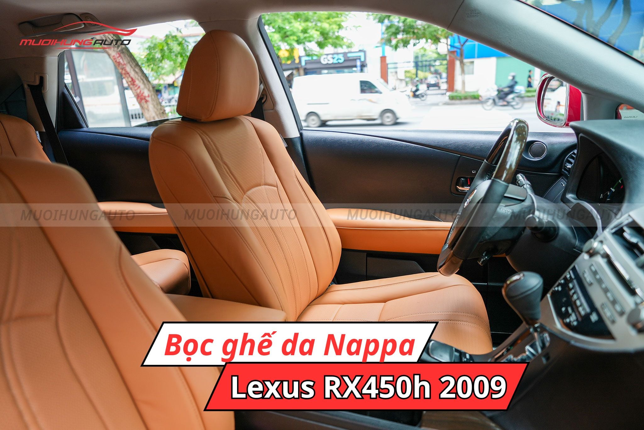 Ghế da Nappa Lexus RX450h 2009