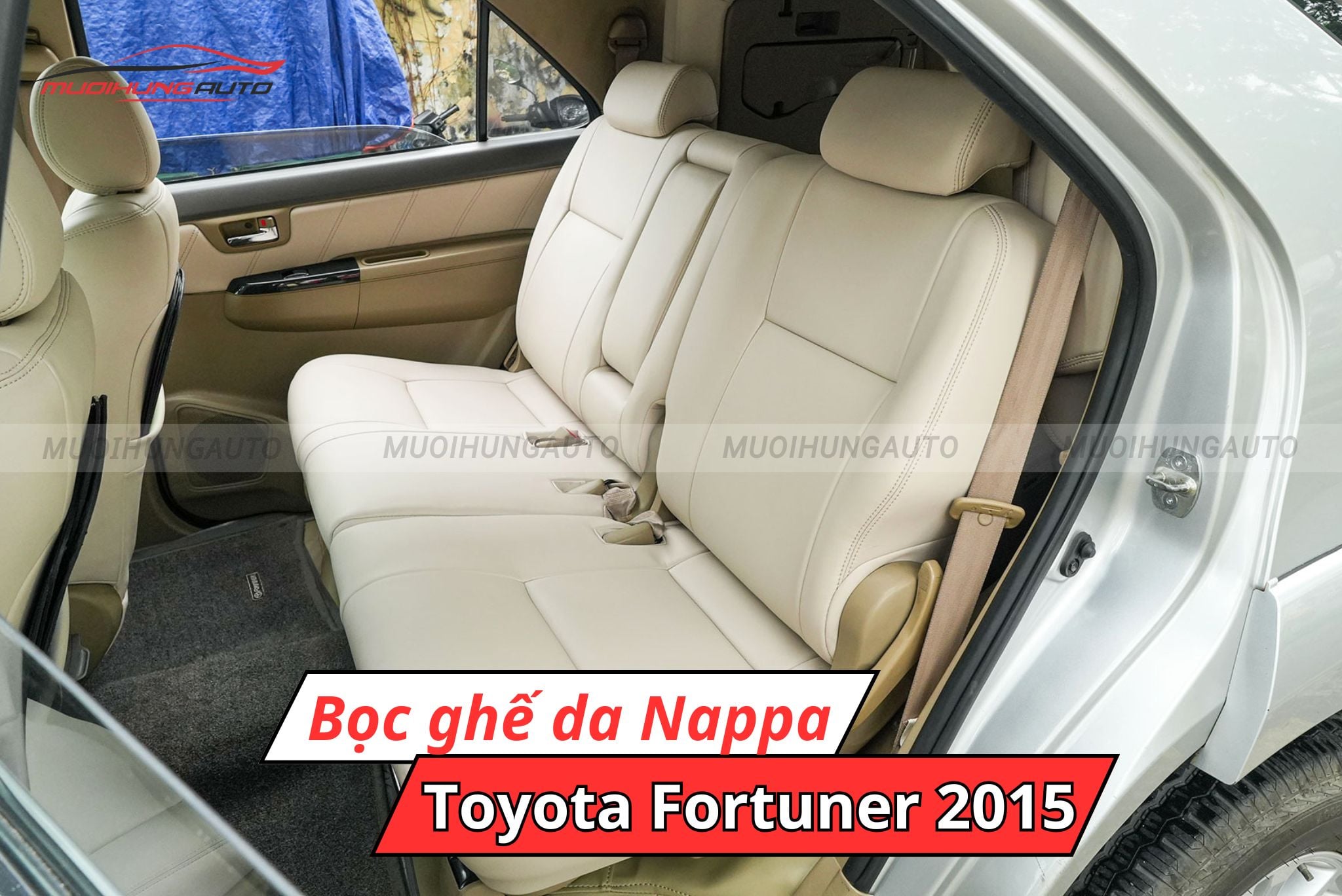 Ghế da Nappa Toyota Fortuner 2015