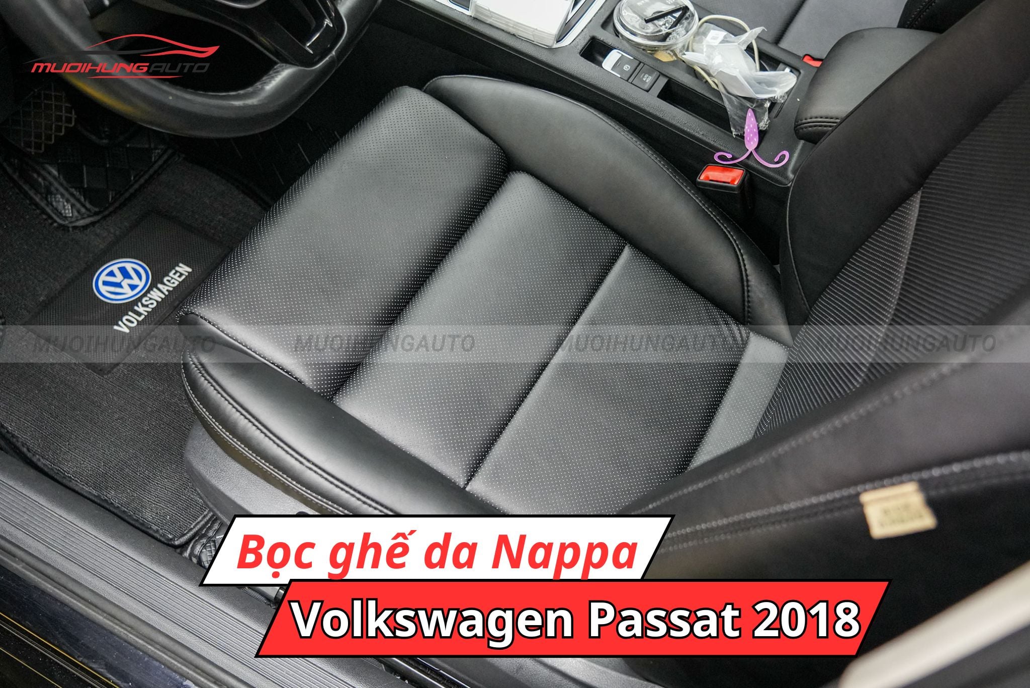 Ghế da Nappa Volkswagen Passat 2018
