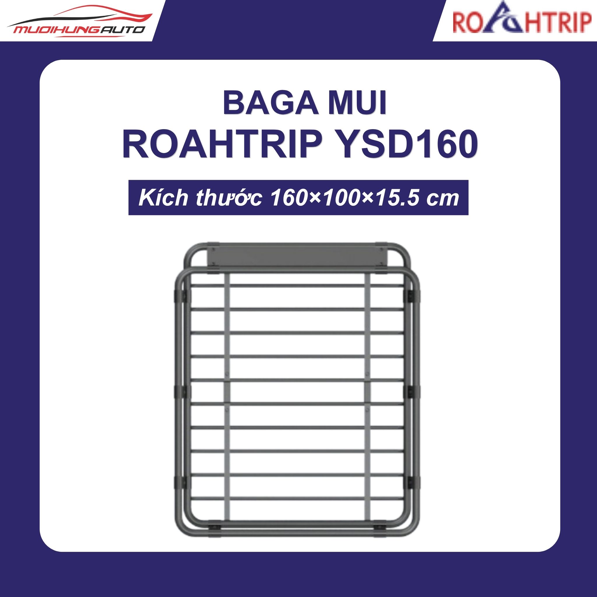 Giá nóc xe ô tô ROAHTRIP YSD160