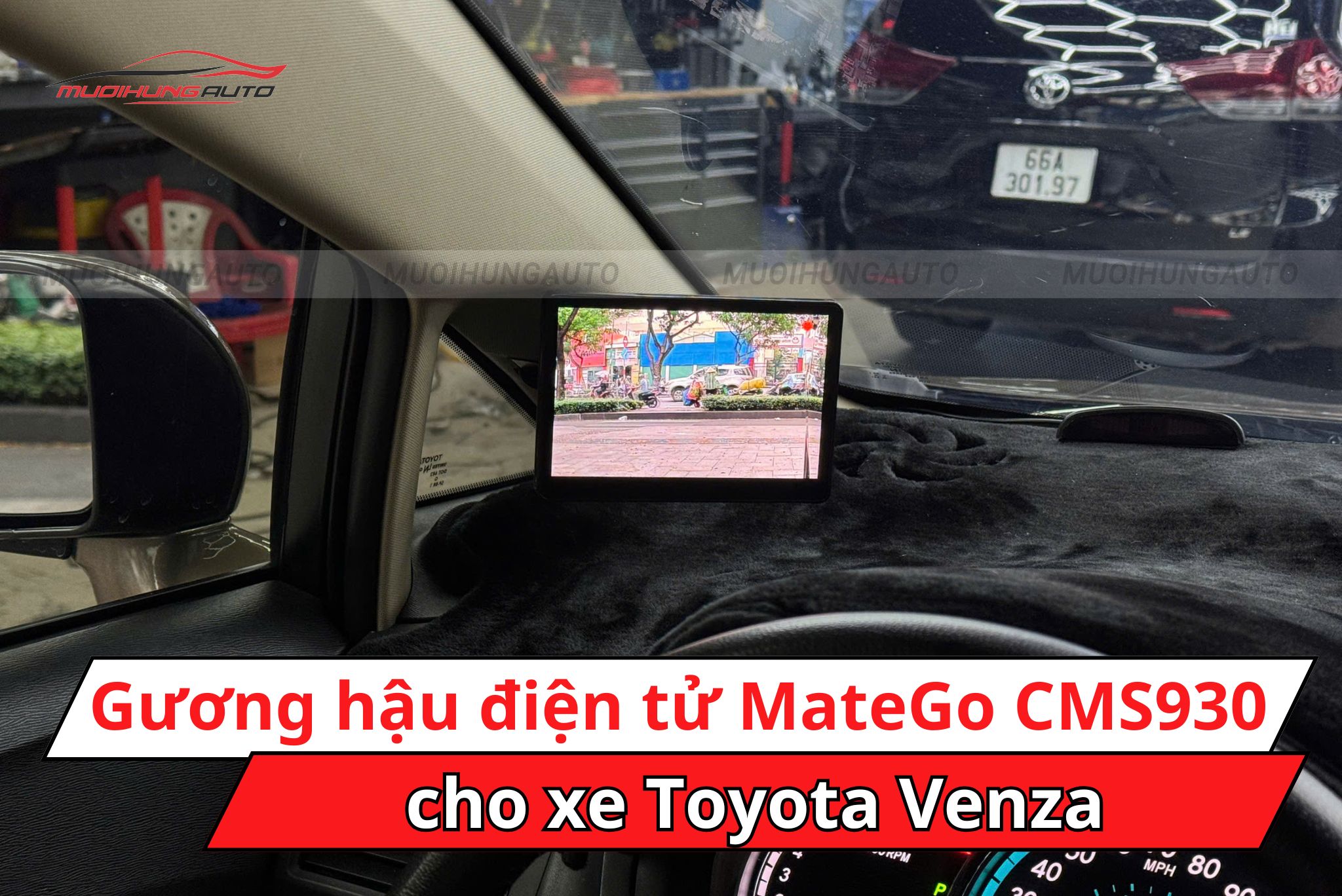 Gương điện tử Matego CMS930 cho xe Toyota Venza