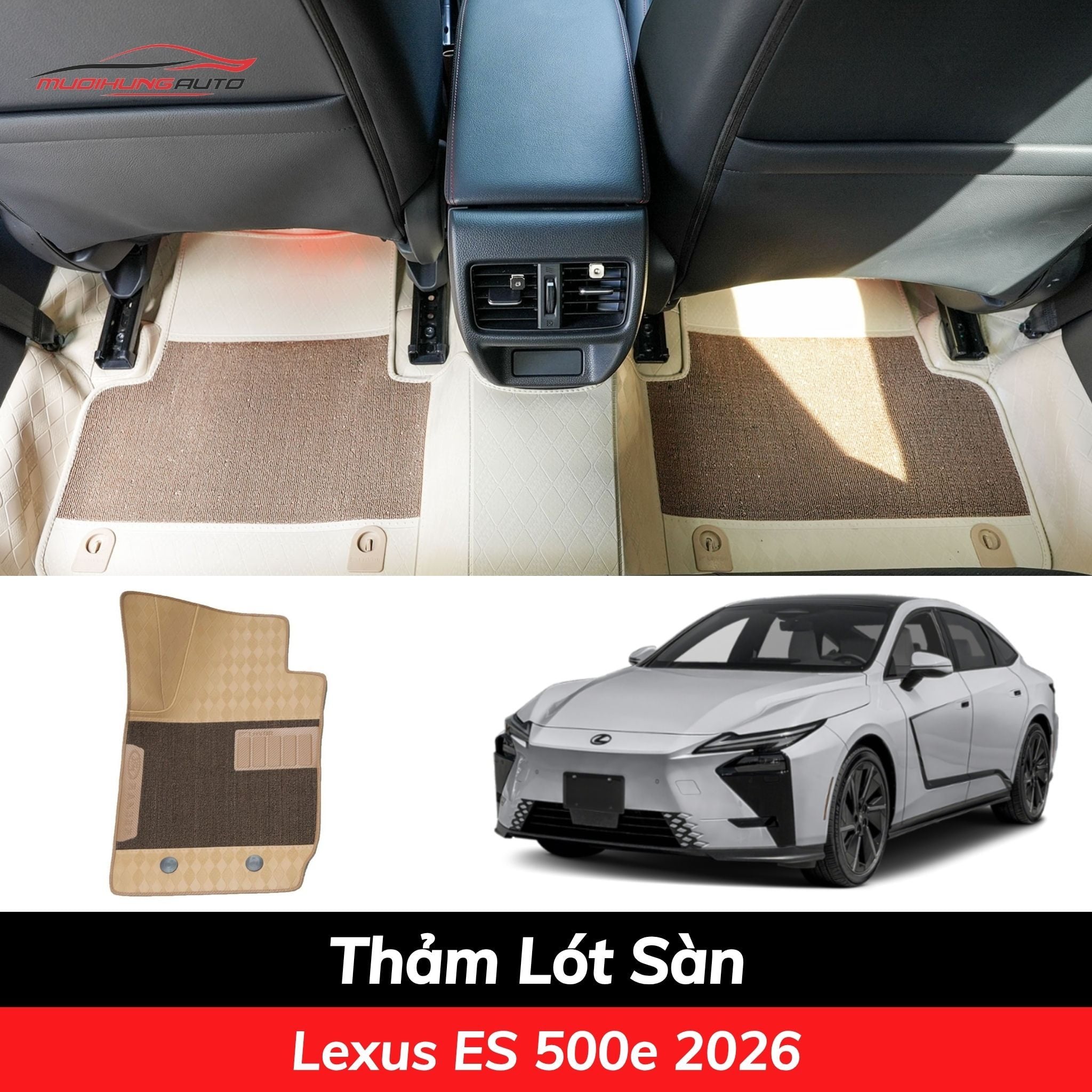 Tổng Hợp Phụ Kiện Cần Thiết Cho Xe Lexus ES 500e 2026