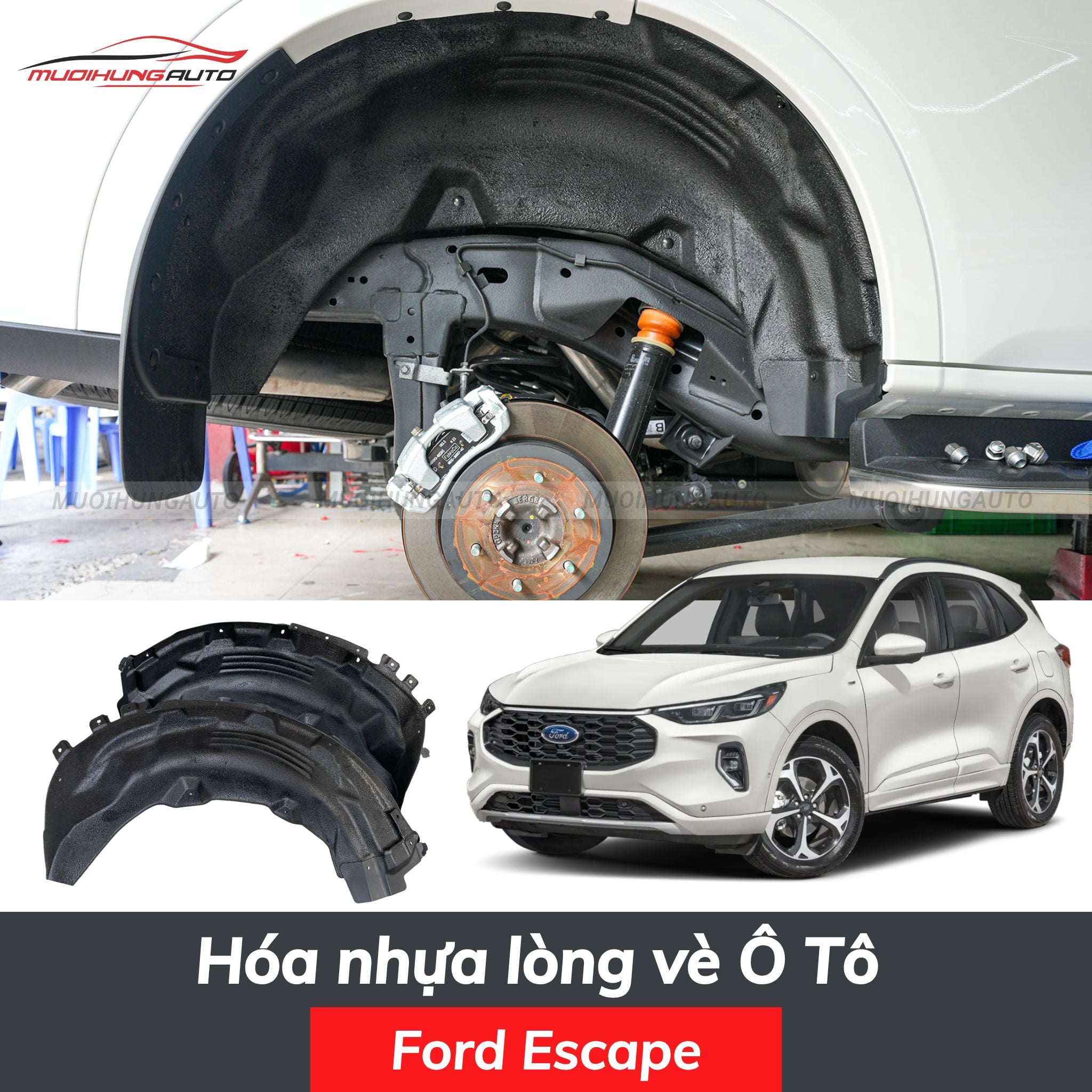 Hóa nhựa lòng vè ô tô Ford Escape