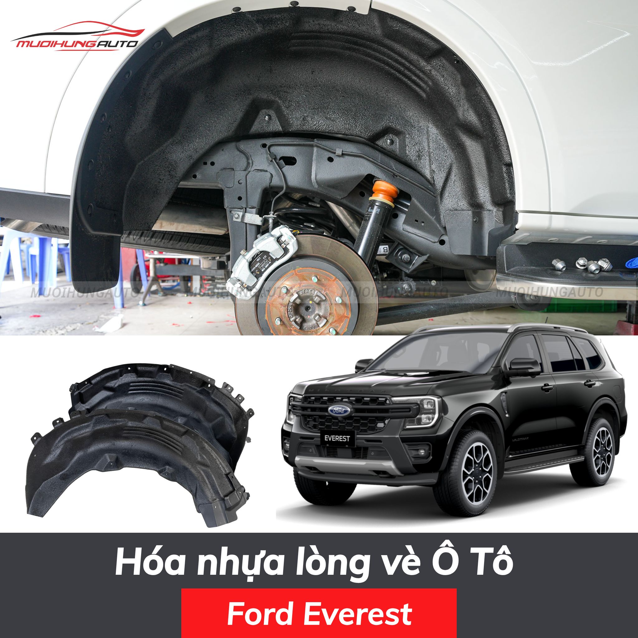 Hóa nhựa lòng vè ô tô Ford Everest