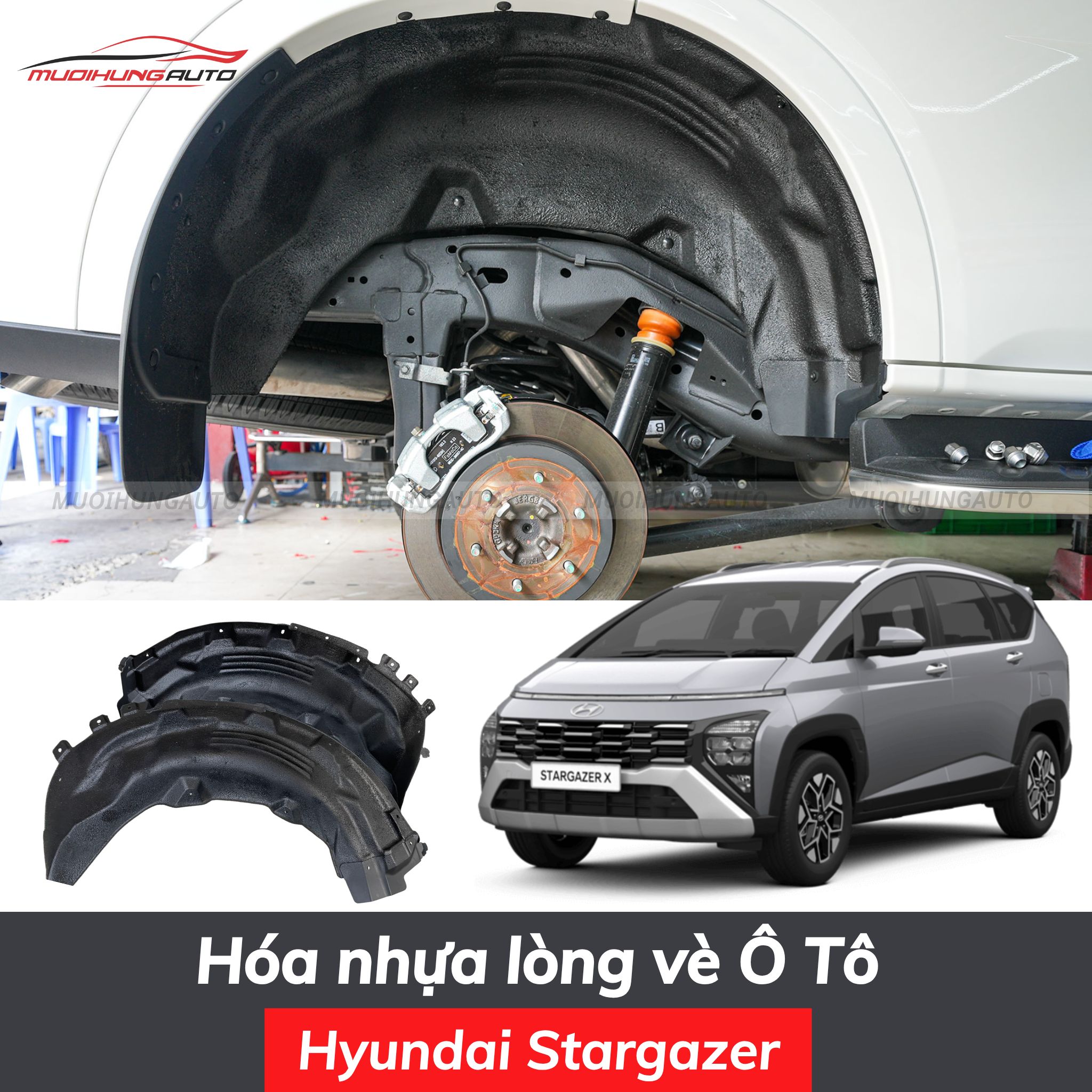 Hóa nhựa lòng vè ô tô Hyundai Stargazer