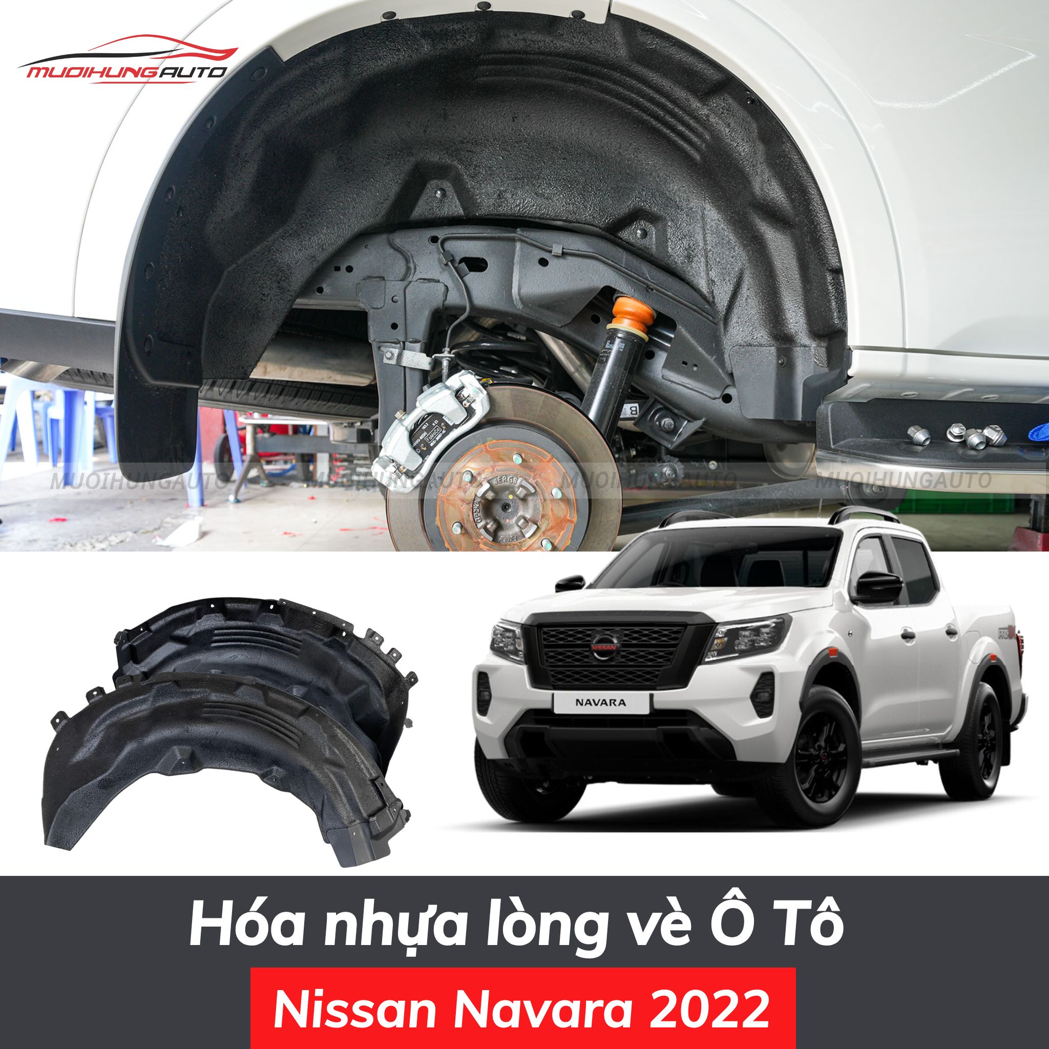 Hóa nhựa lòng vè ô tô Nissan Navara 2022