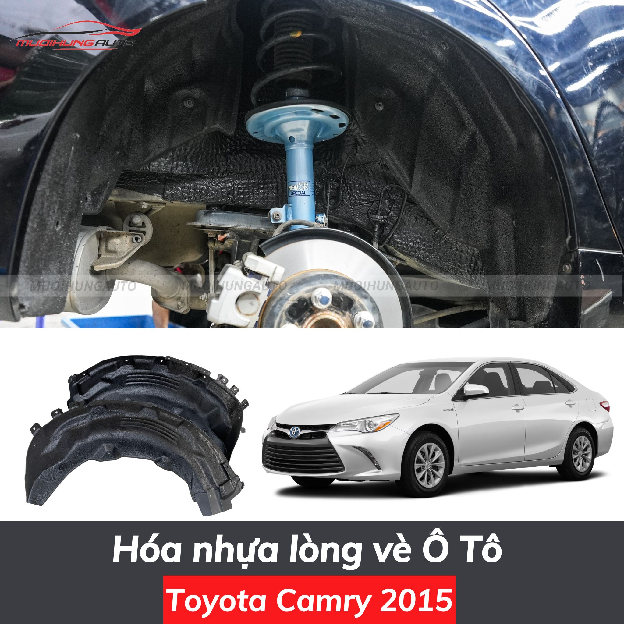 Hóa nhựa lòng vè ô tô Toyota Camry 2015