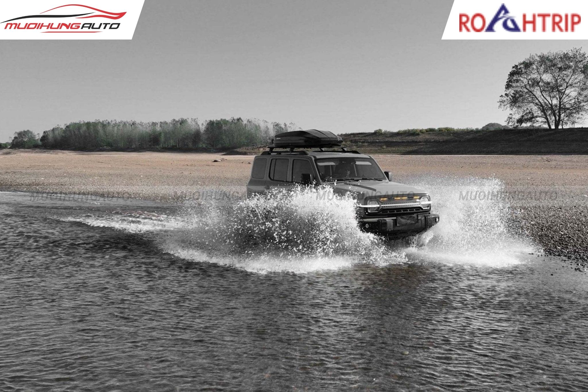 Hộp để đồ trên nóc xe ROAHTRIP XH175