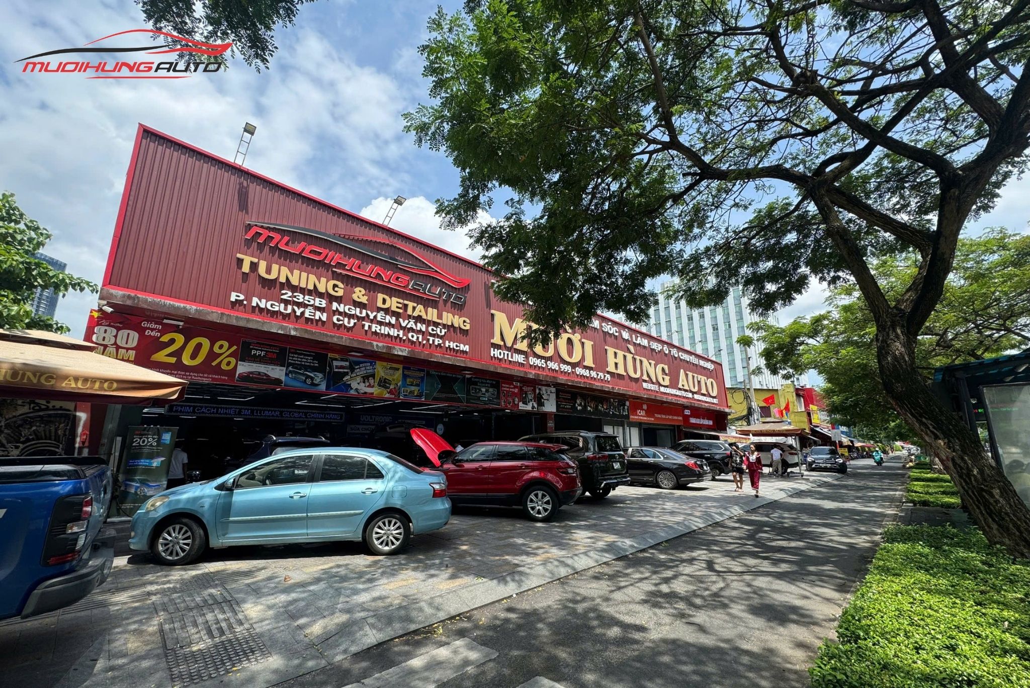 Mười Hùng Auto - Địa chỉ lắp thanh ngang giá nóc ROAHTRIP JYE135-JJ03D uy tín