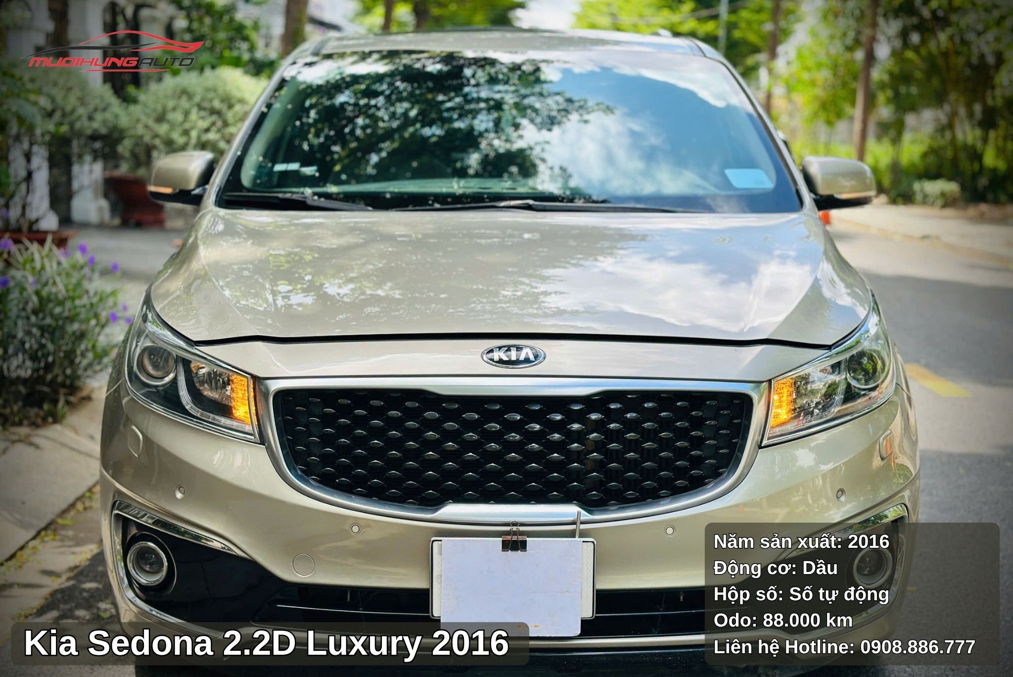 Kia Sedona 2.2D Luxury - 2016