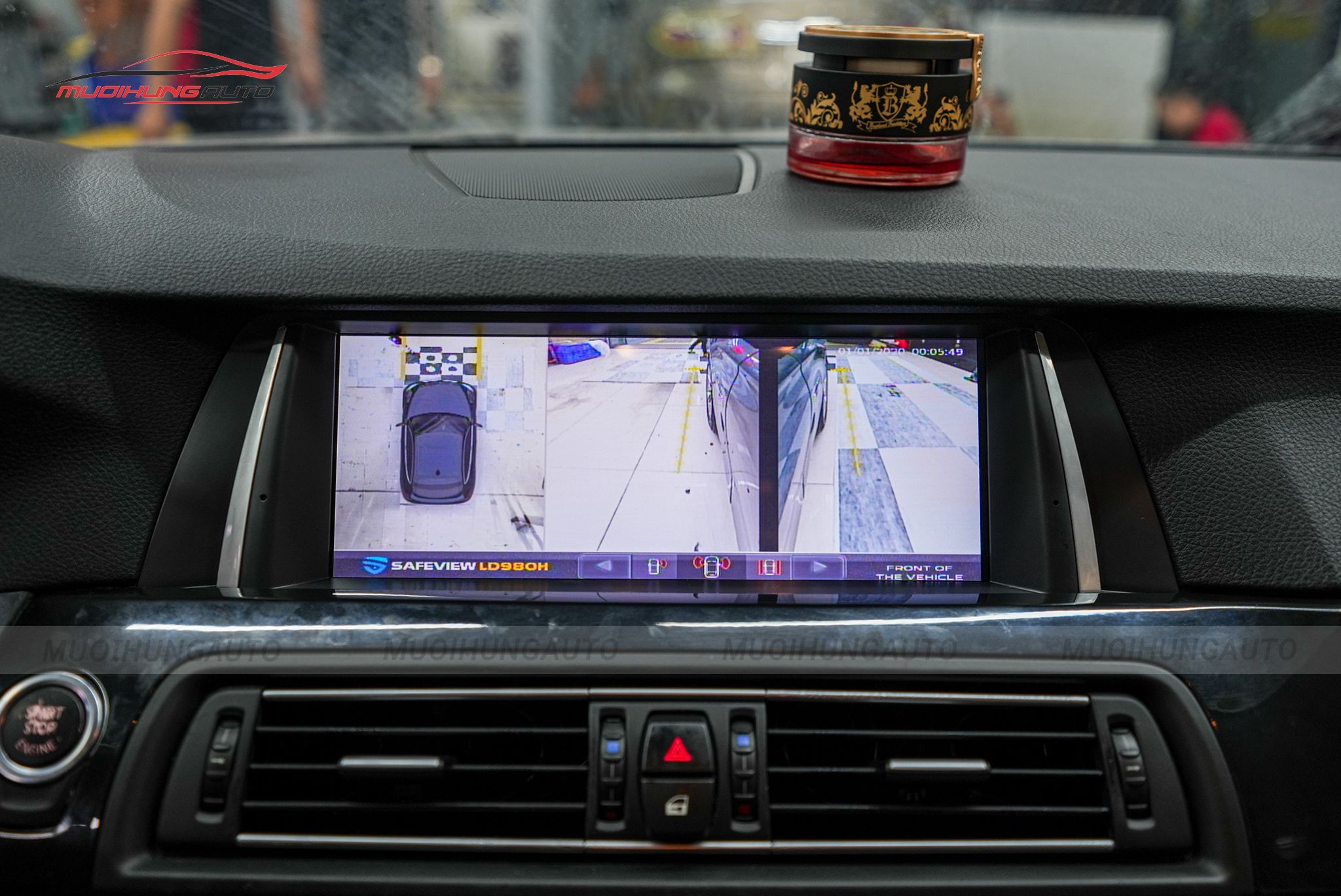 Lắp camera 360 độ ô tô BMW 523i