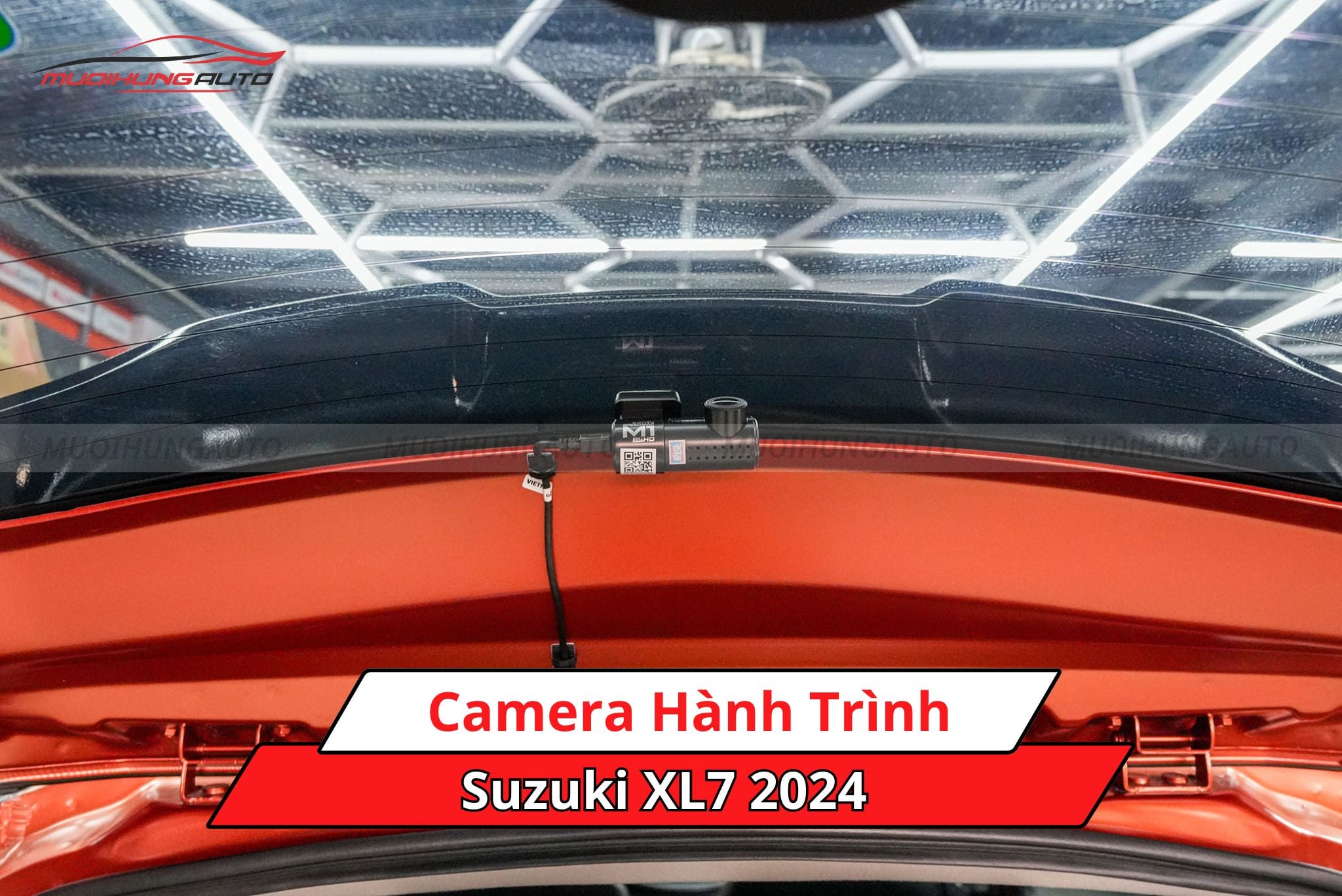 Lắp camera hành trình cho xe Suzuki XL7 2024