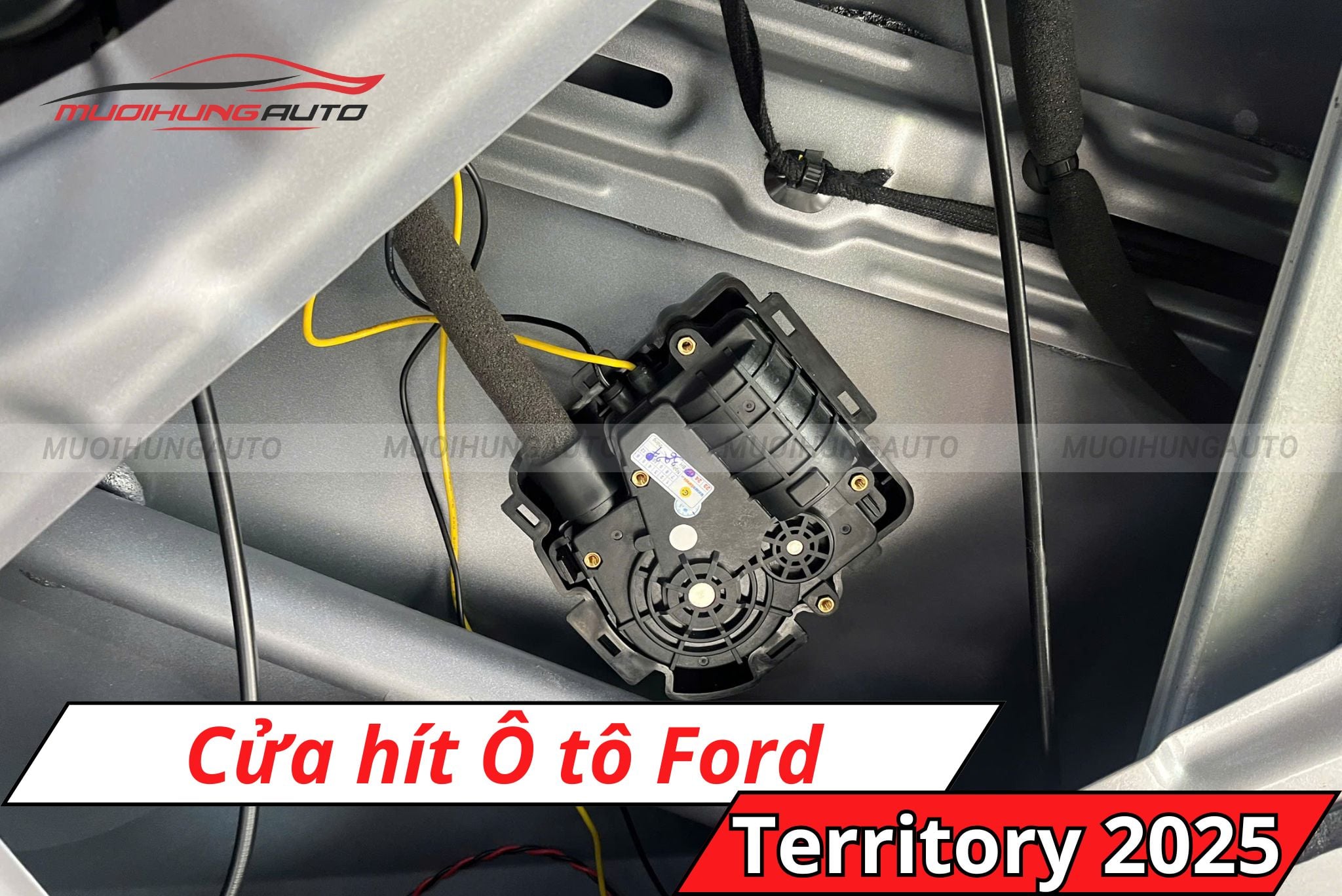 Lắp cửa hít ô tô Ford Territory 2025