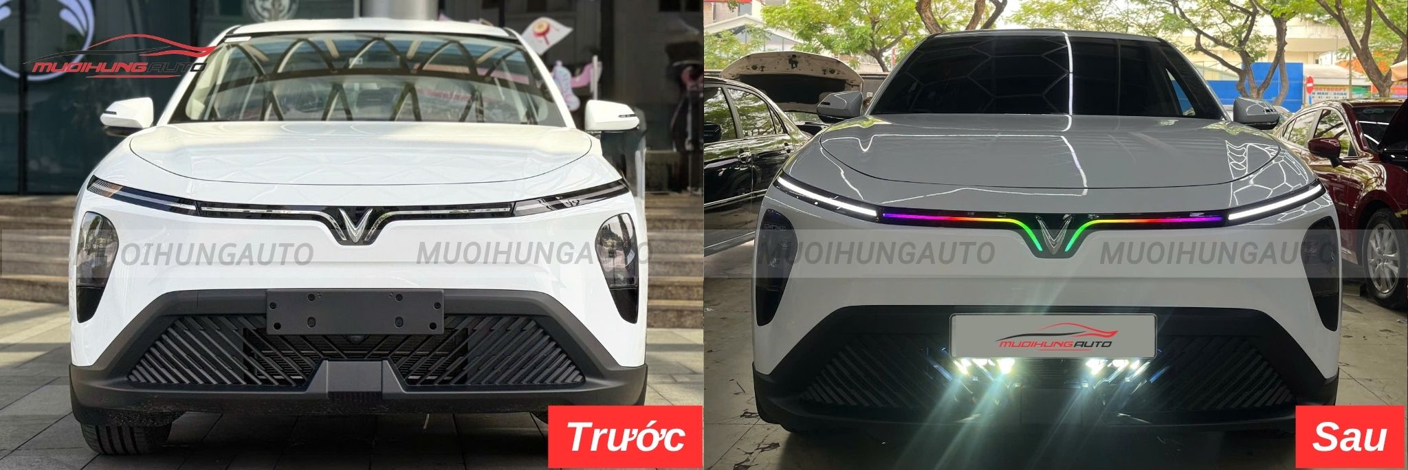 LED cánh chim Vinfast Limo Green