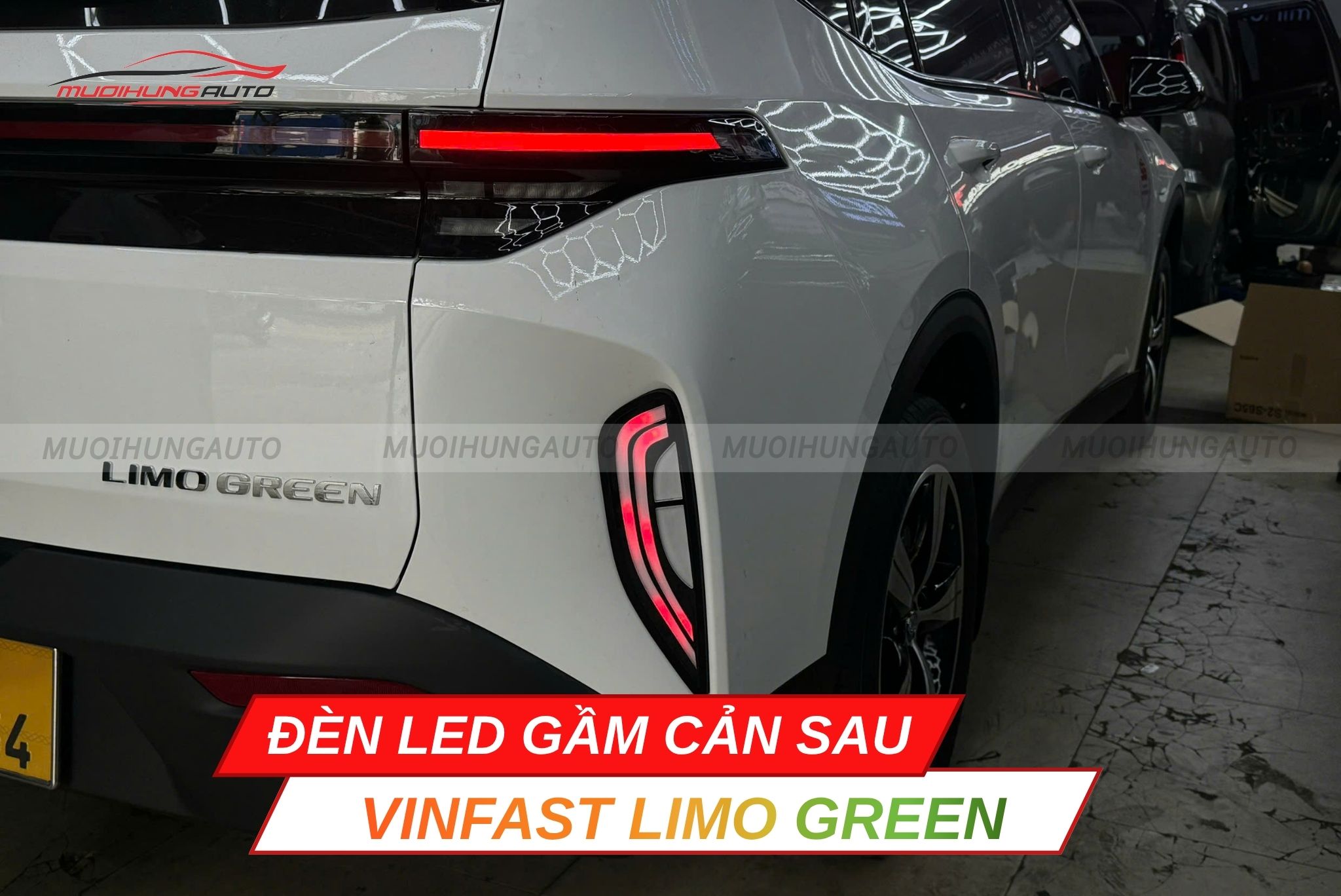 LED gầm cản sau Vinfast Limo Green