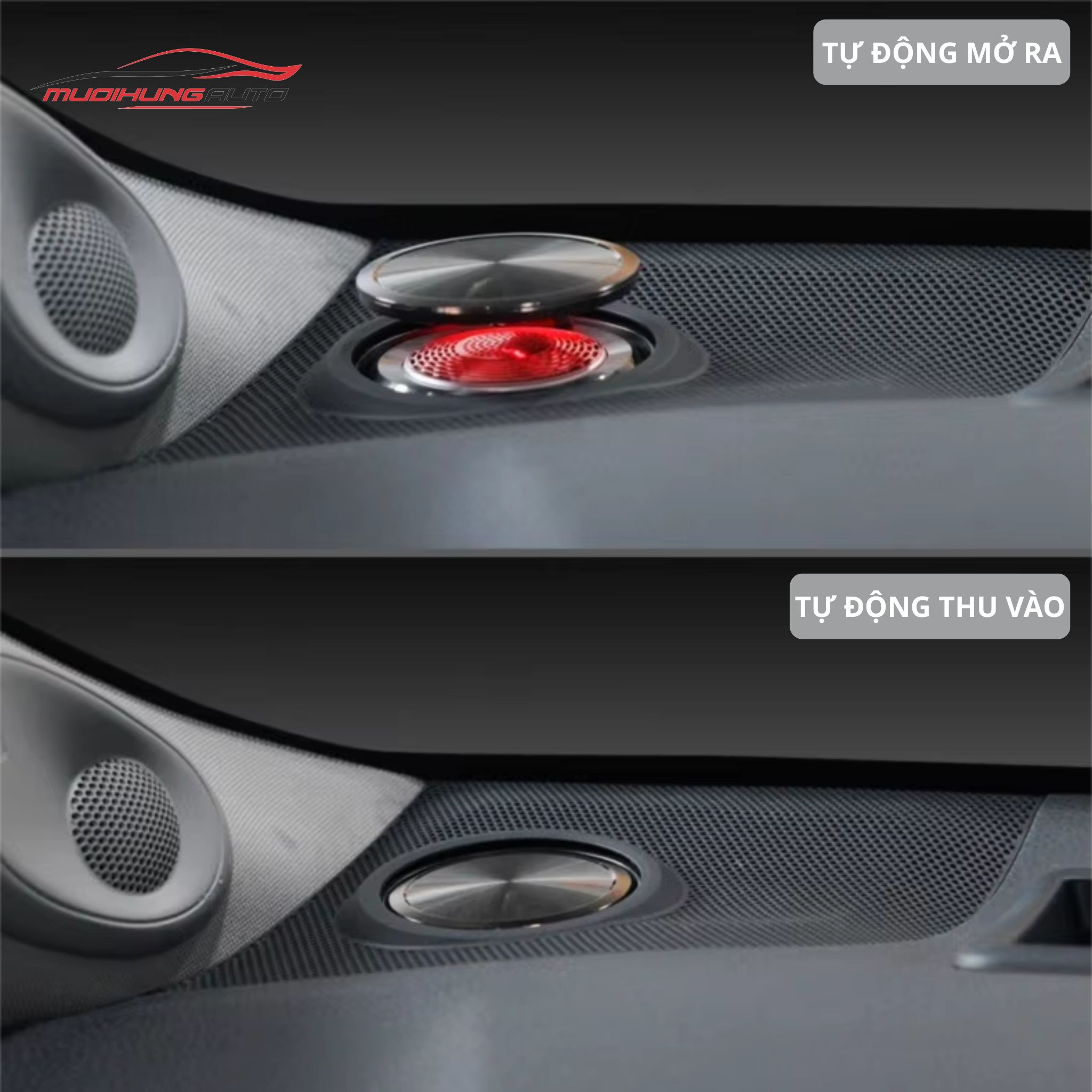 Loa center thò thụt Suzuki Jimny