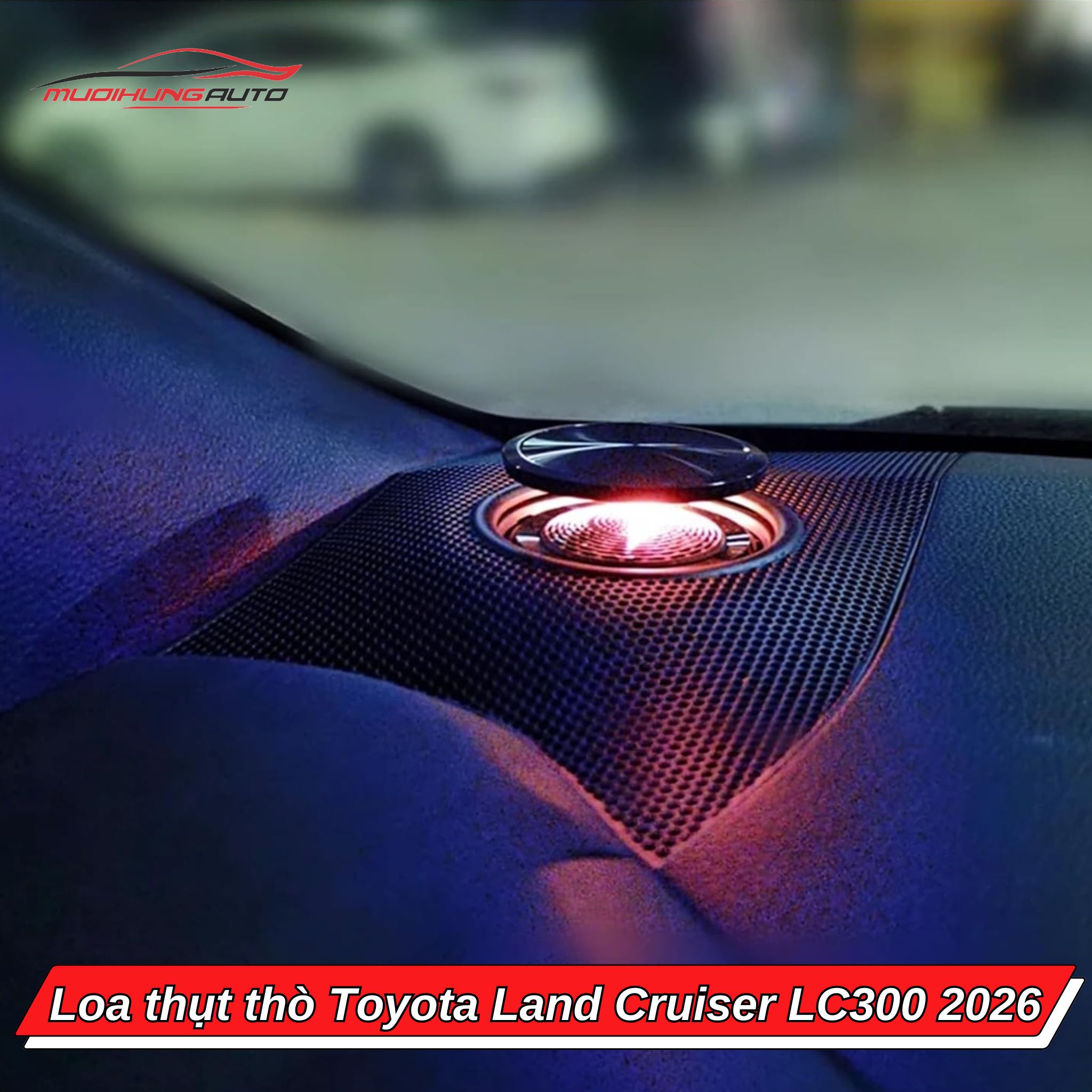 Loa center thò thụt Toyota Land Cruiser LC300 2026