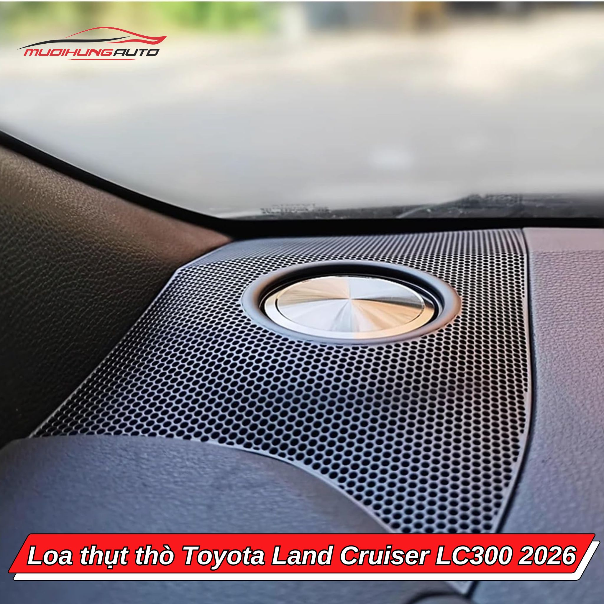 Loa thò thụt ô tô Toyota Land Cruiser LC300 2026