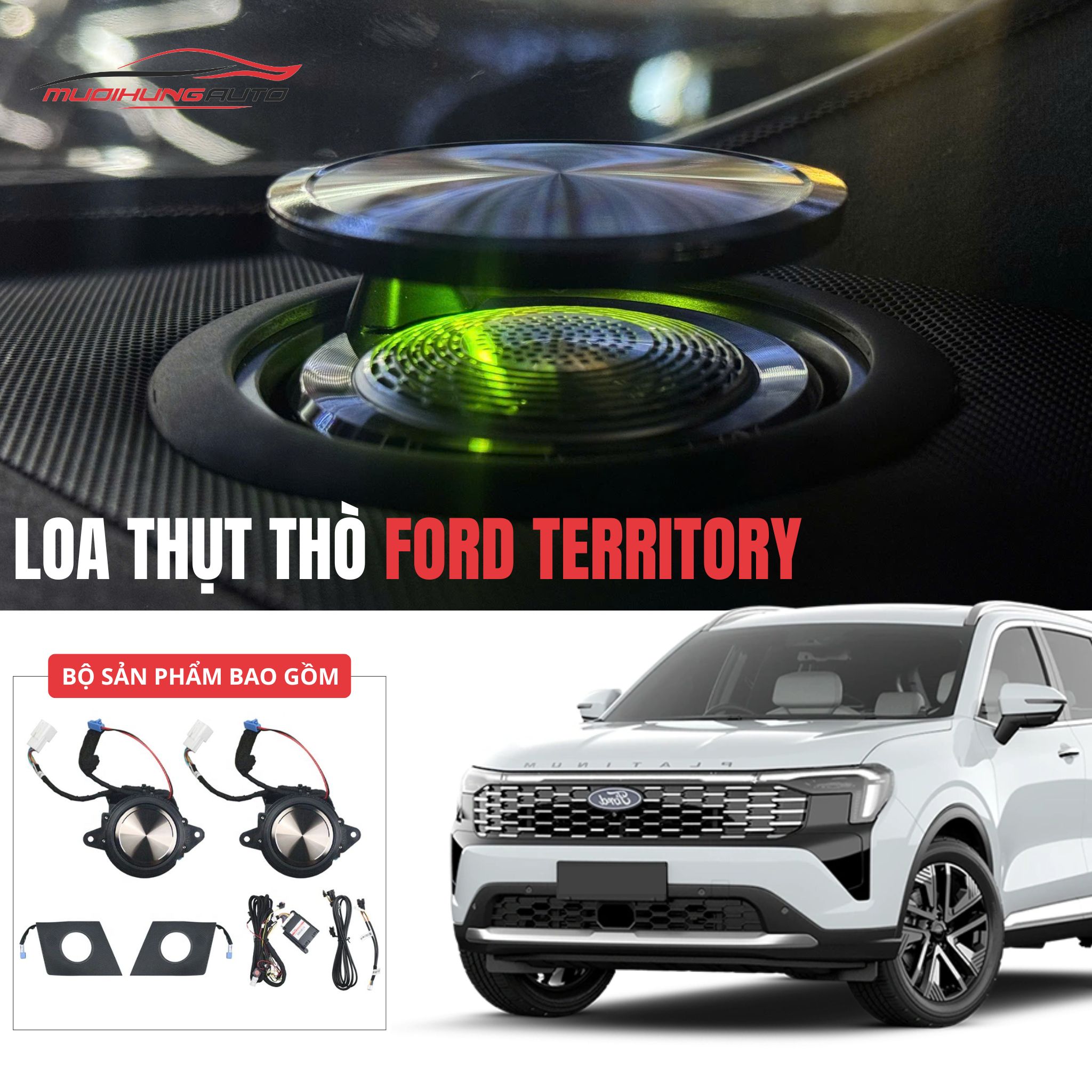 Loa thụt thò Ford Territory
