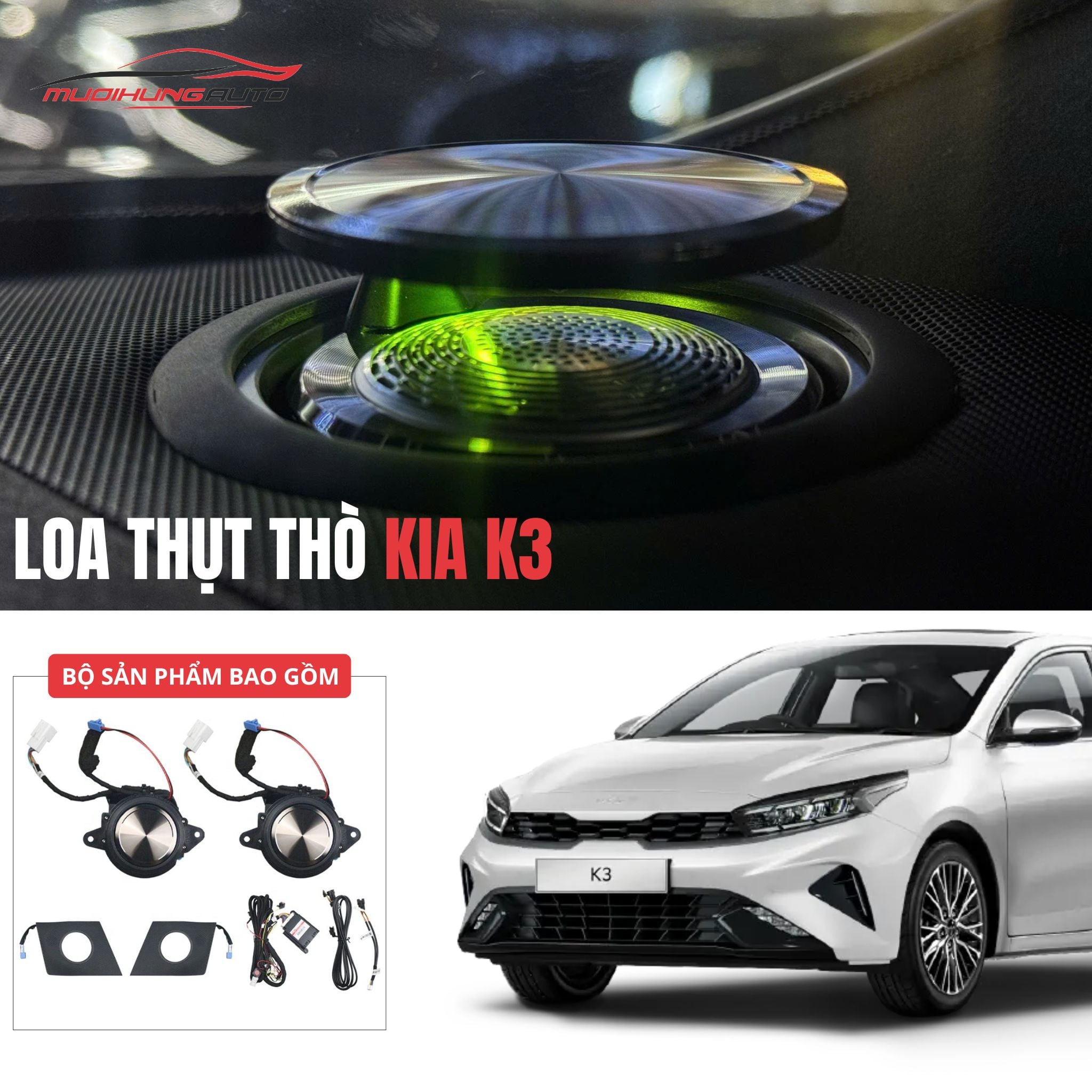 Loa thụt thò Kia K3