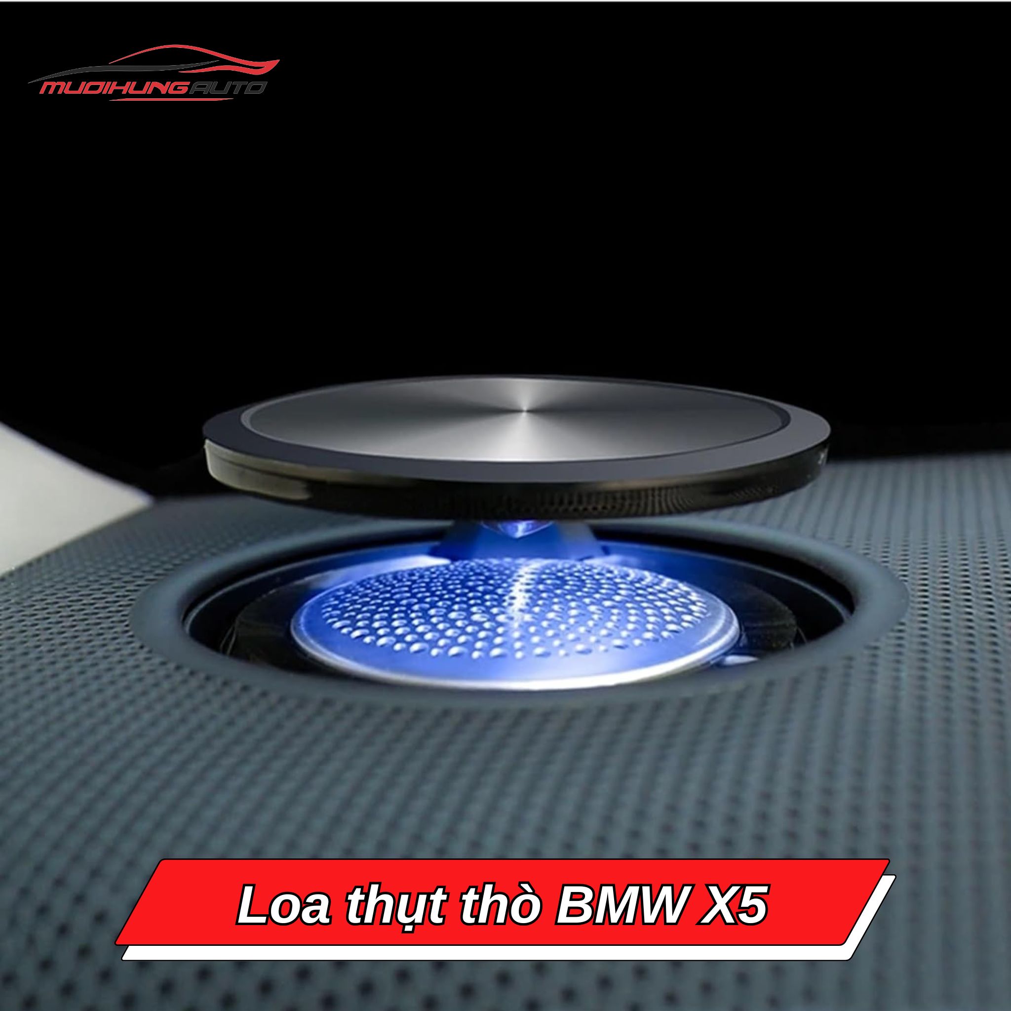 Loa thụt thò ô tô BMW X5