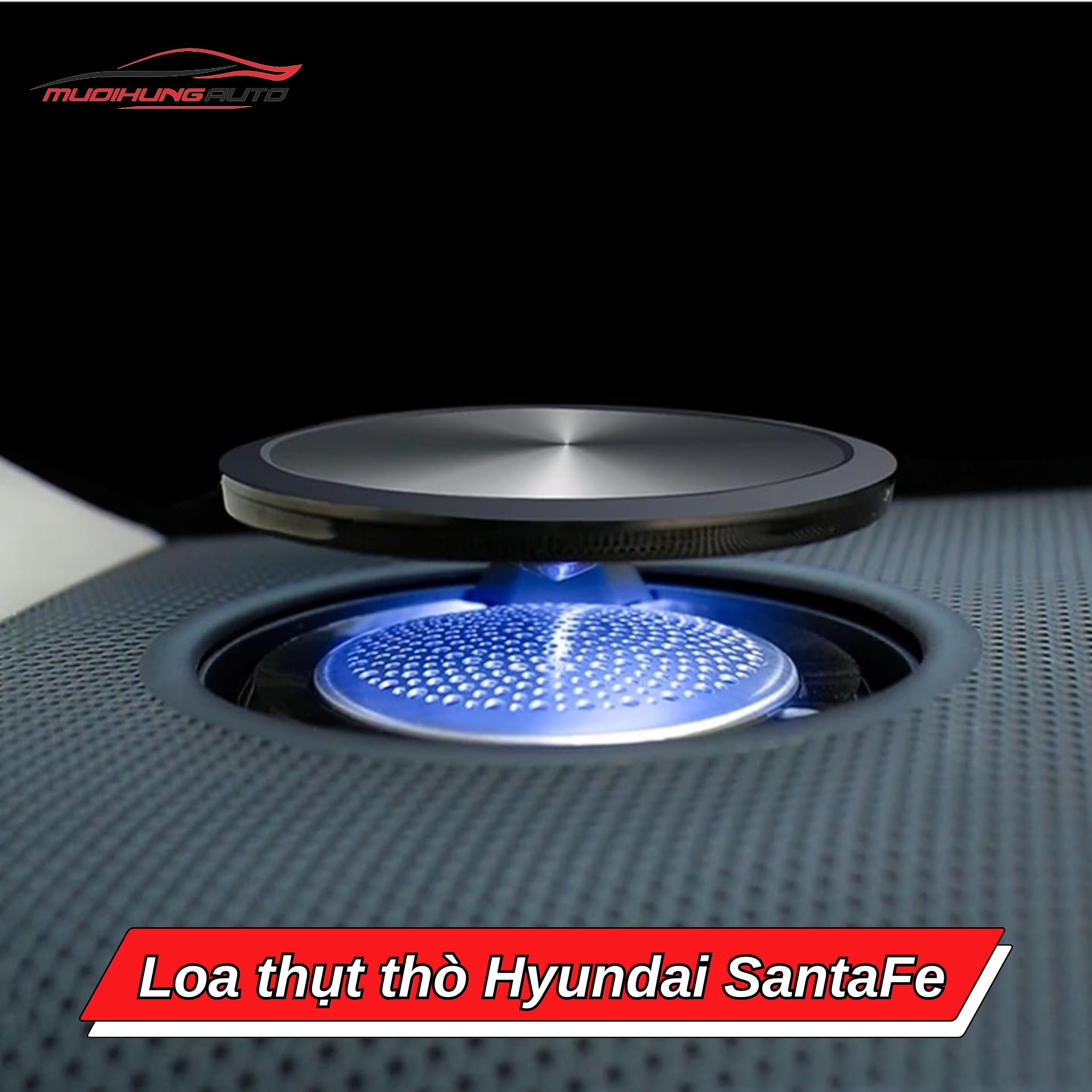 Loa thụt thò ô tô Hyundai Santafe