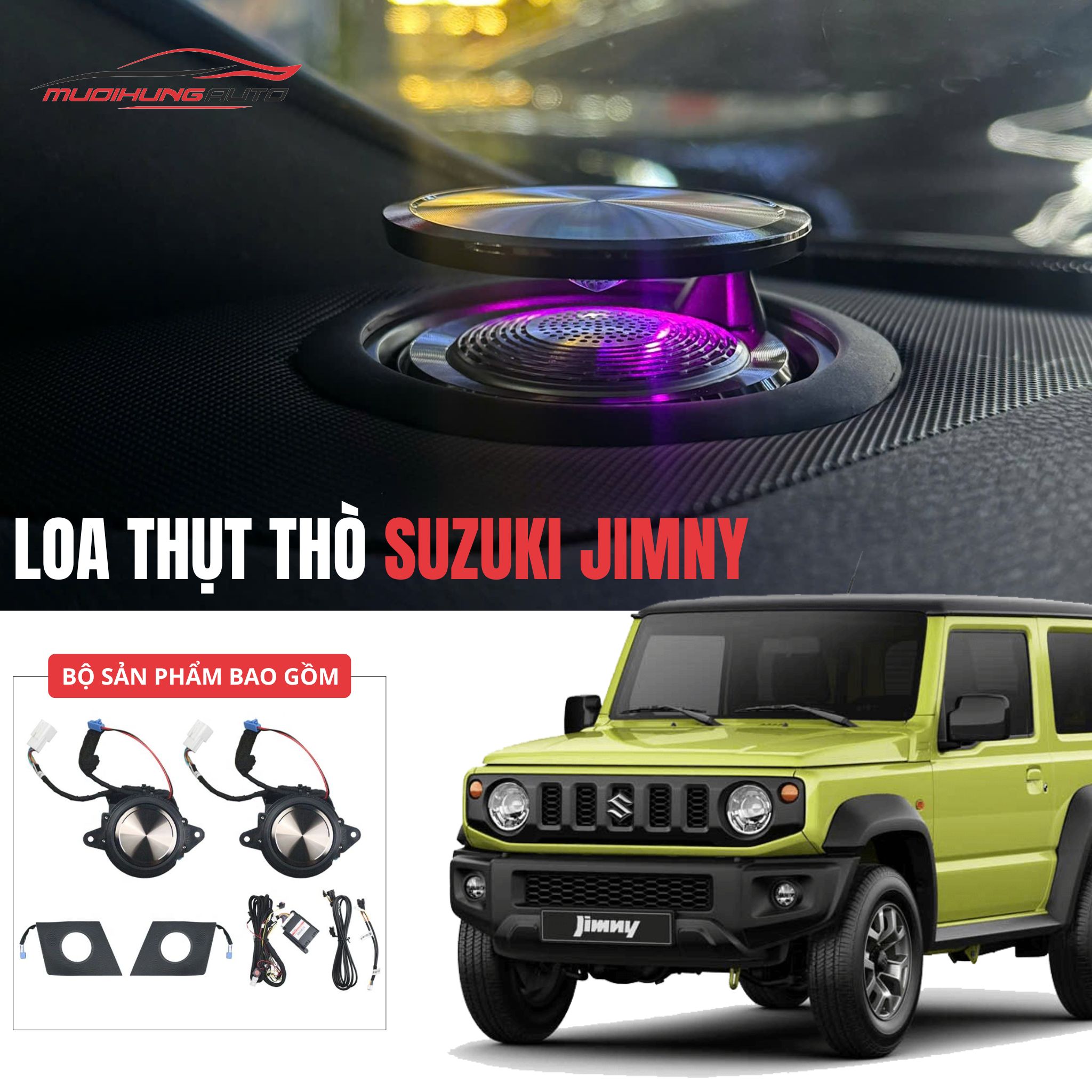 Loa thụt thò Suzuki Jimny