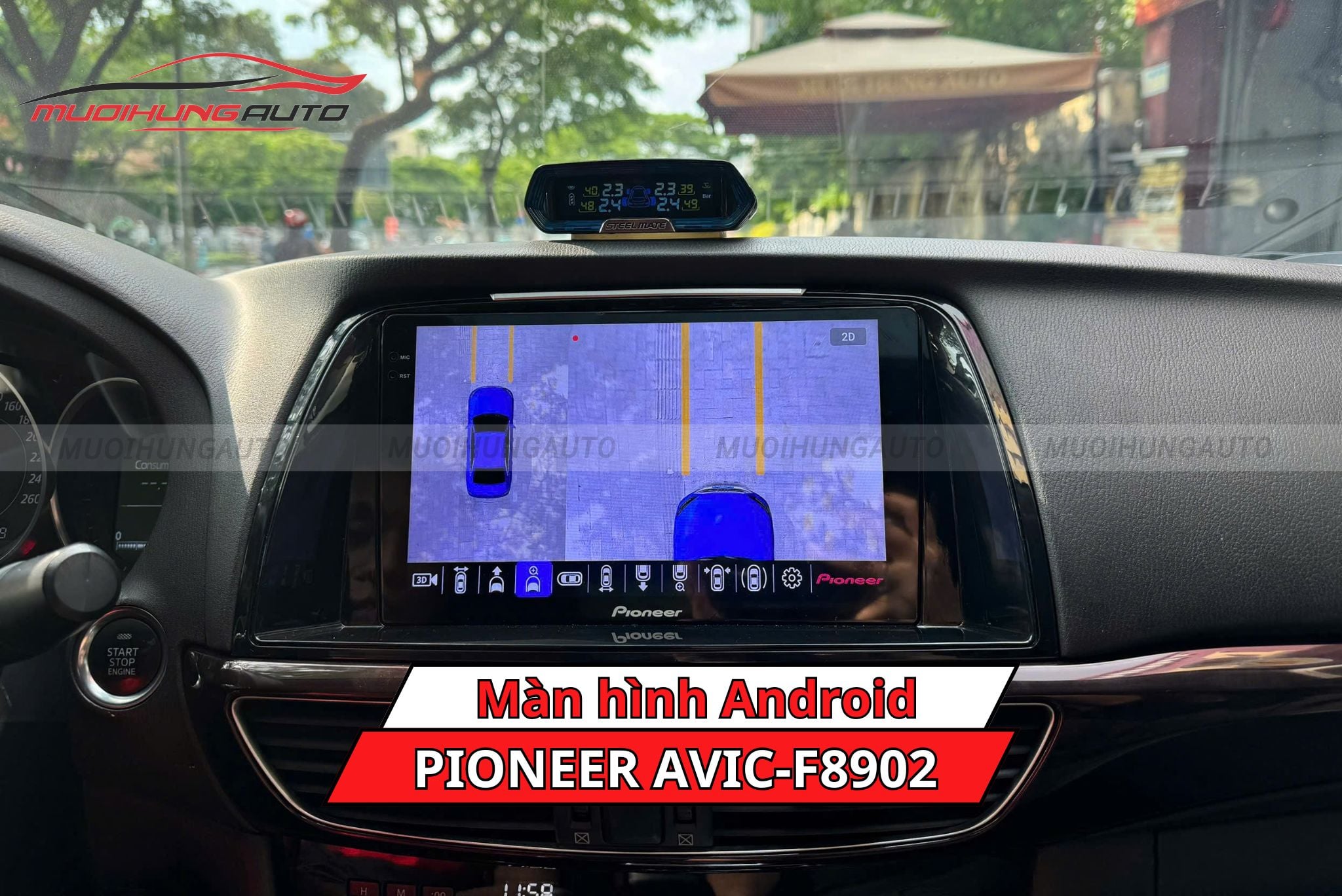 Màn hình Android xe hơi Pioneer AVIC-F8902