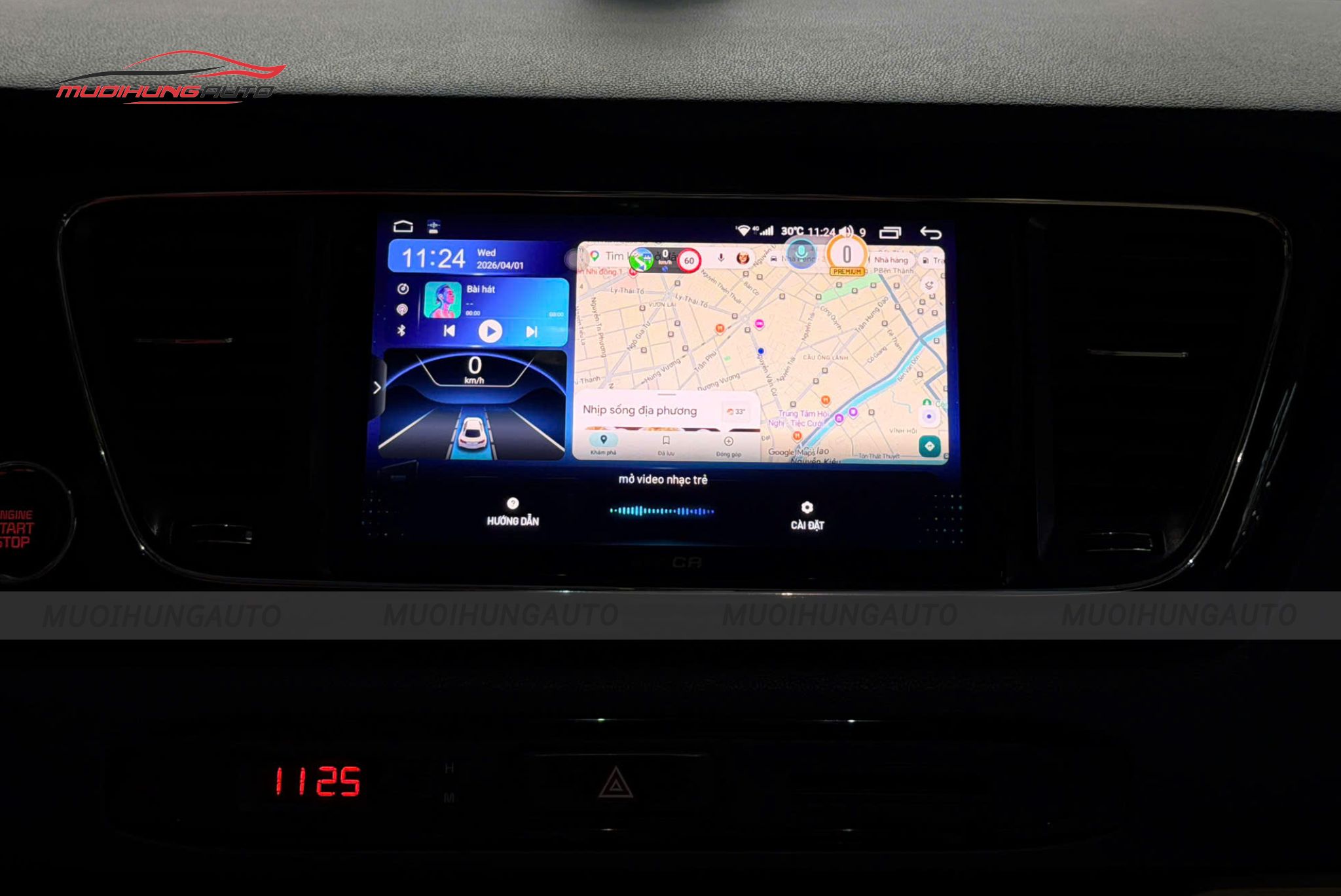 Màn hình android xe Kia Sedona 2019