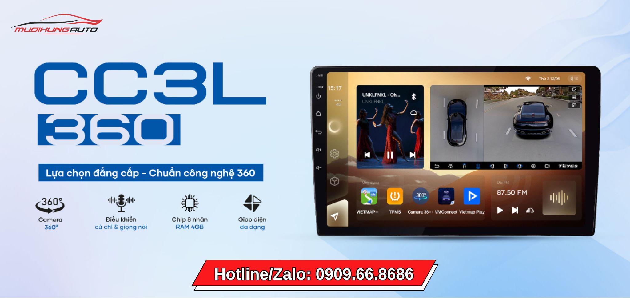 Màn hình Teyes CC3L 360