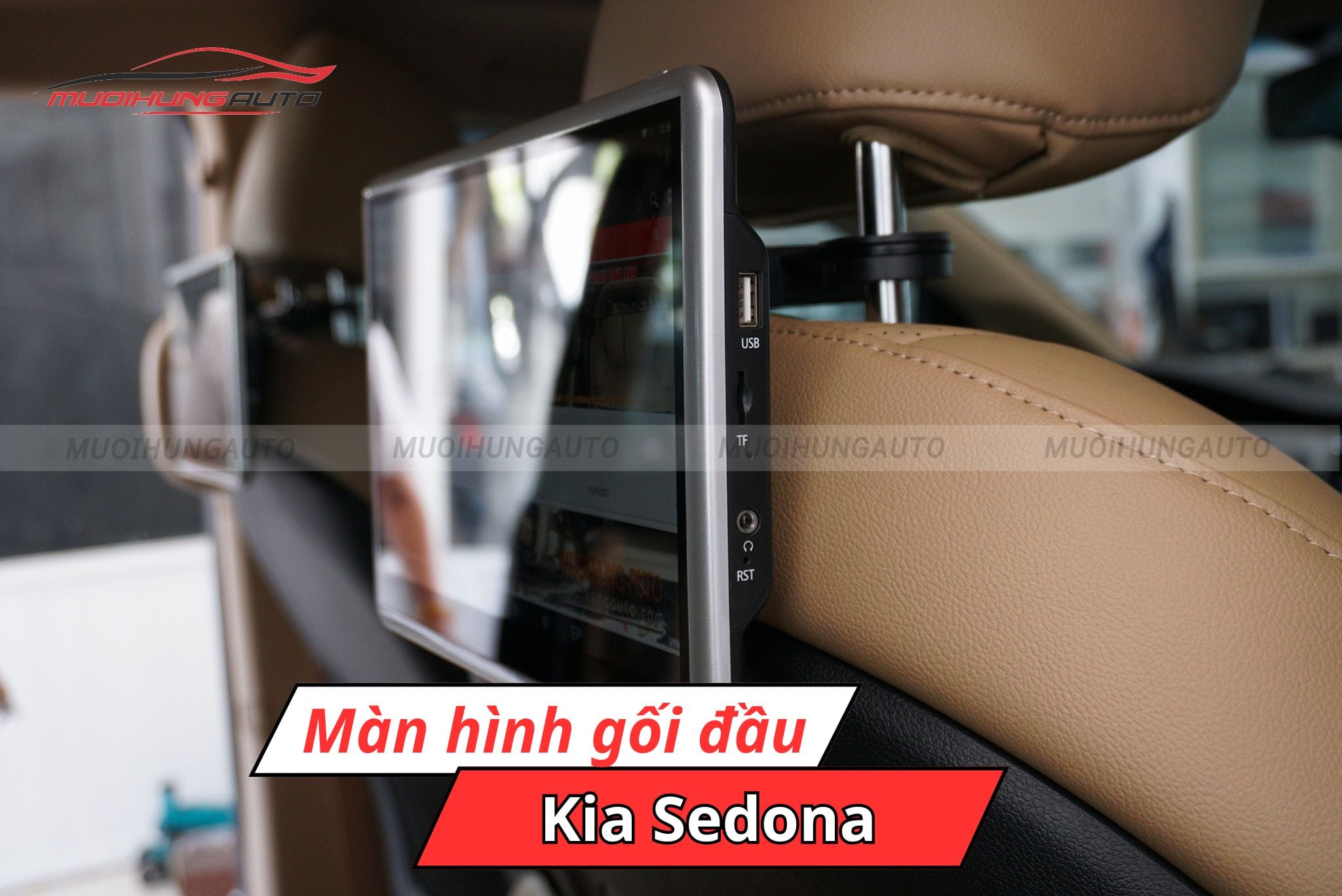 Màn hình tựa đầu ô tô Kia Sedona