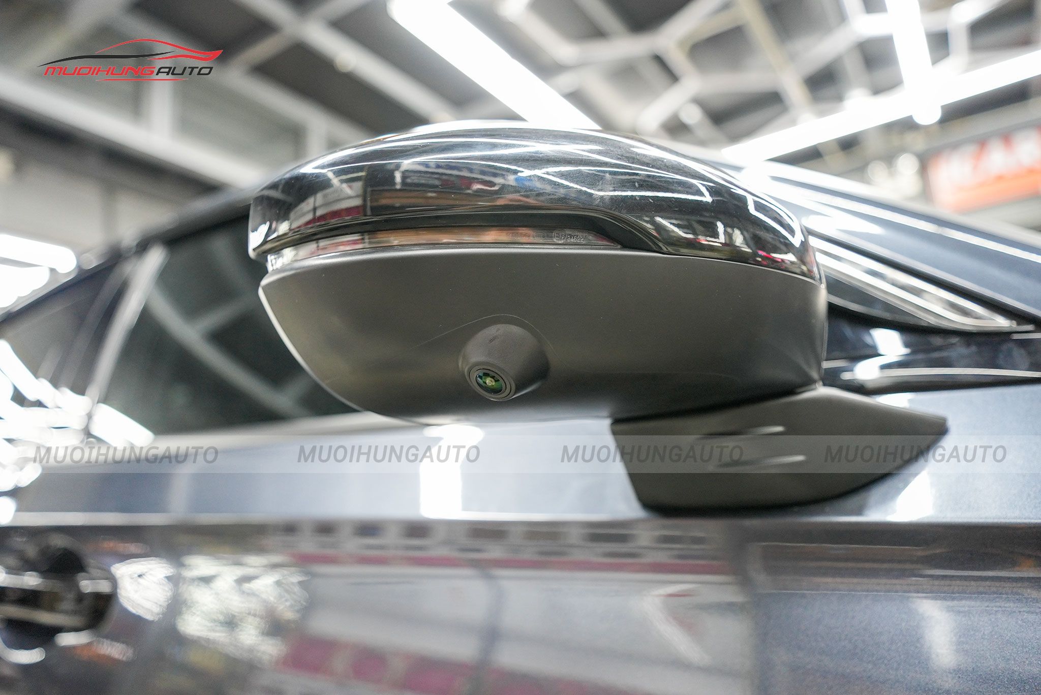 Mắt camera gương bên phải camera 360 độ ô tô Honda Civic 2023