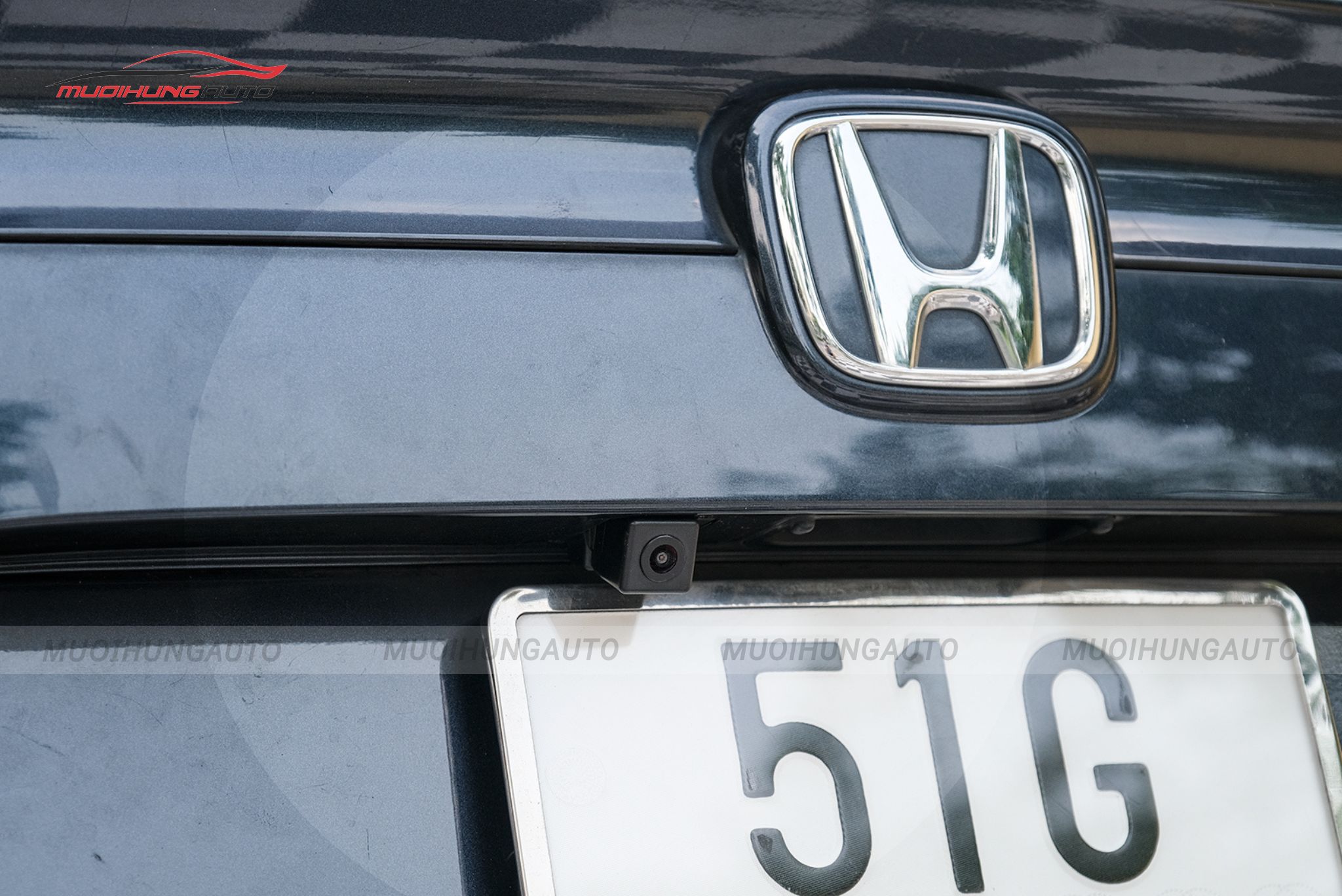 Mắt camera sau camera 360 độ ô tô Honda Civic