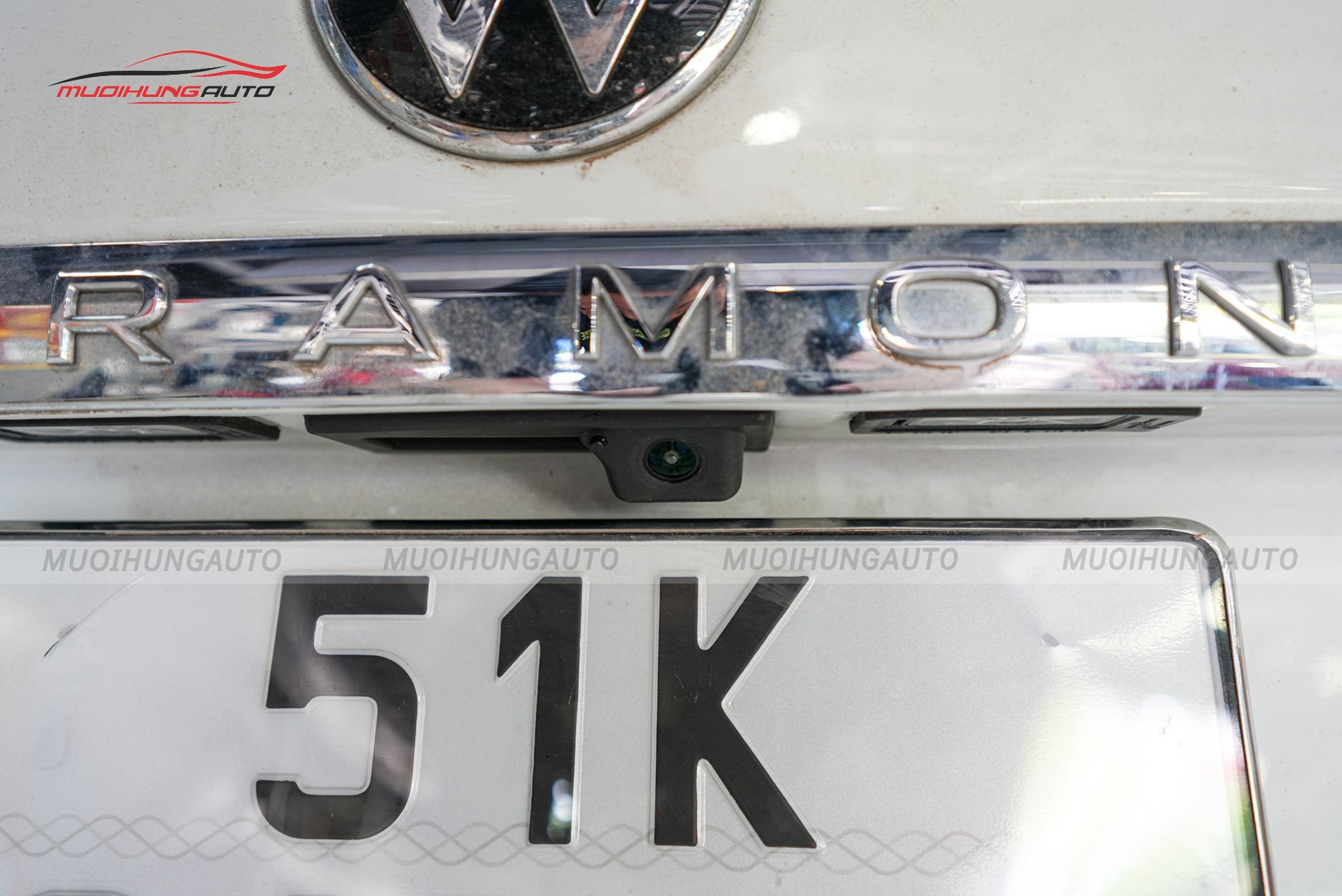 Mắt camera gương sau camera 360 độ xe Volkswagen Teramont 2022