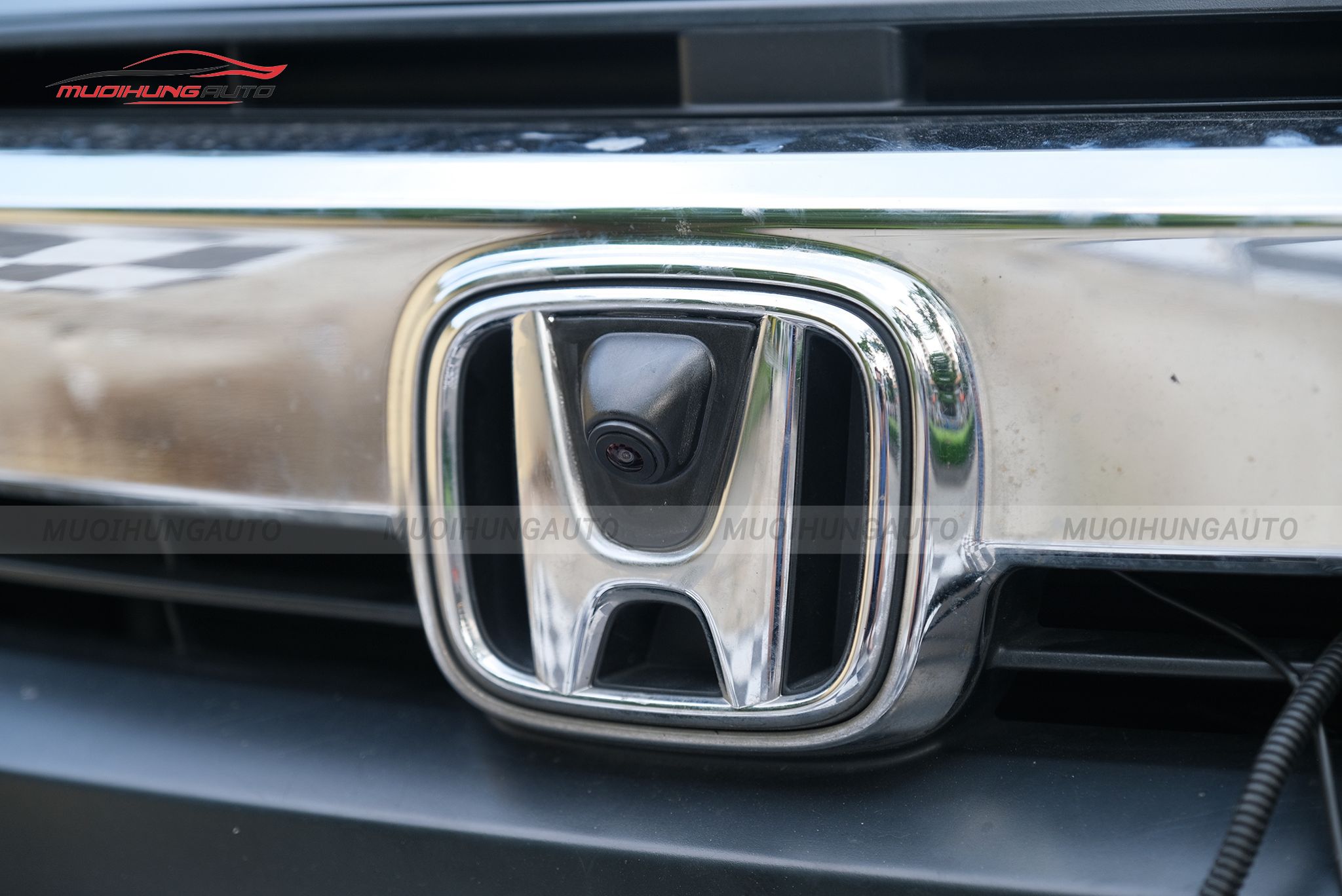 Mắt camera trước camera 360 độ ô tô Honda Civic
