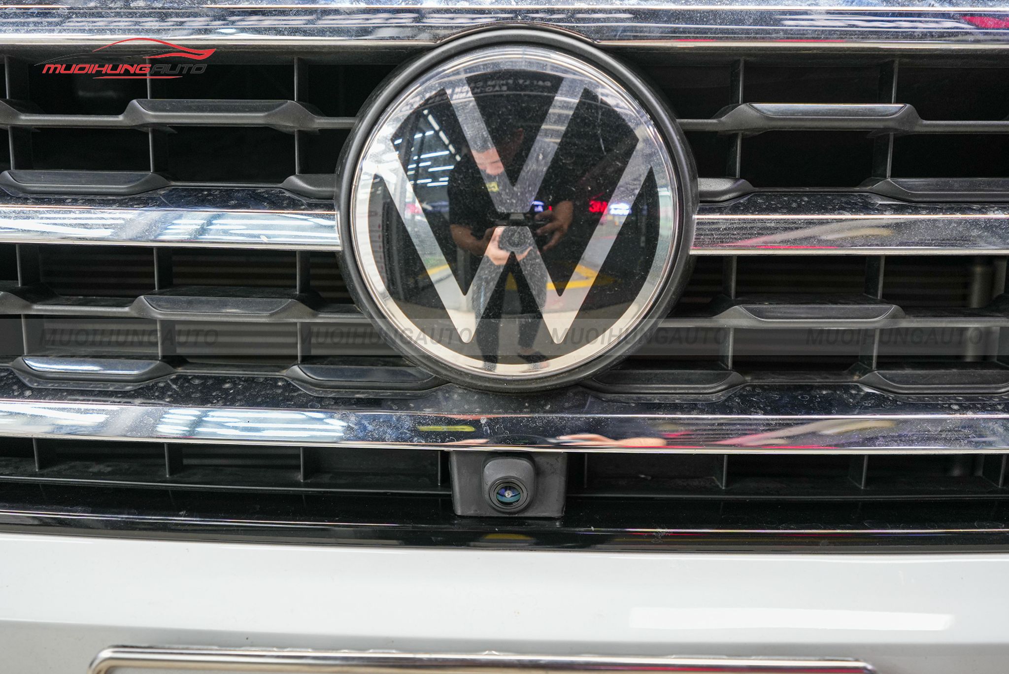 Mắt camera gương trước camera 360 độ xe Volkswagen Teramont 2022