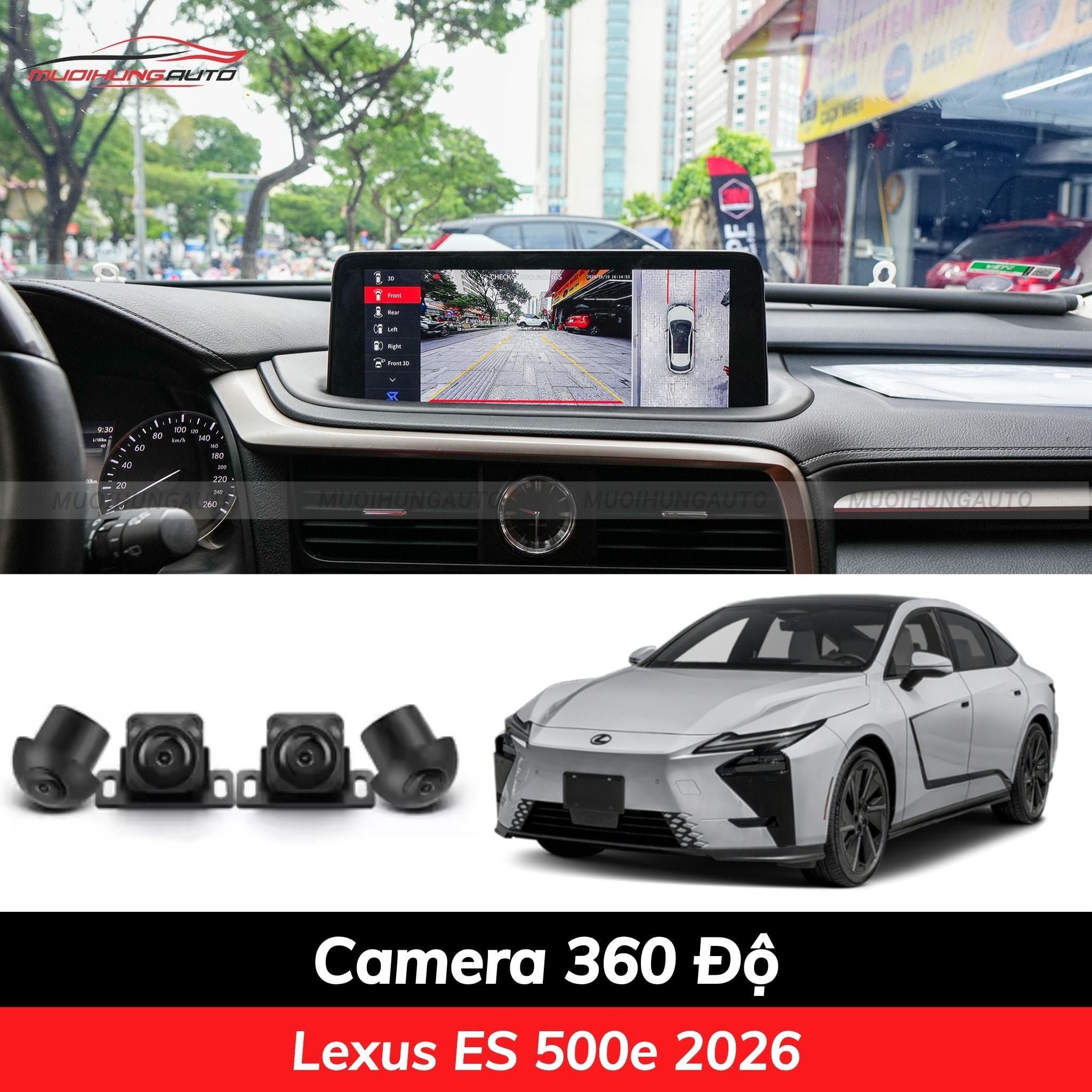Tổng Hợp Phụ Kiện Cần Thiết Cho Xe Lexus ES 500e 2026