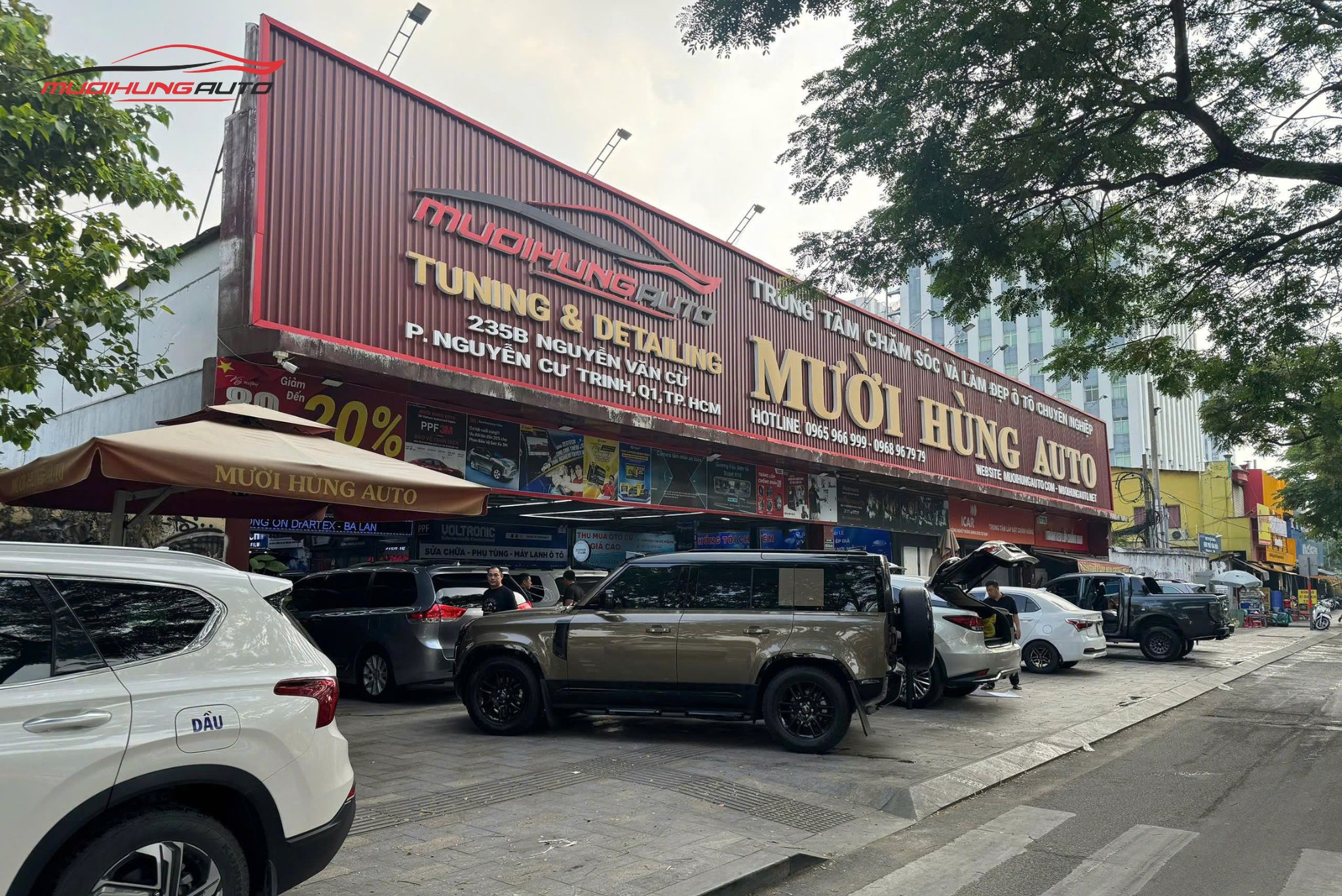 Mười Hùng Auto - Địa chỉ lắp camera 360 độ ô tô BMW 528i uy tín