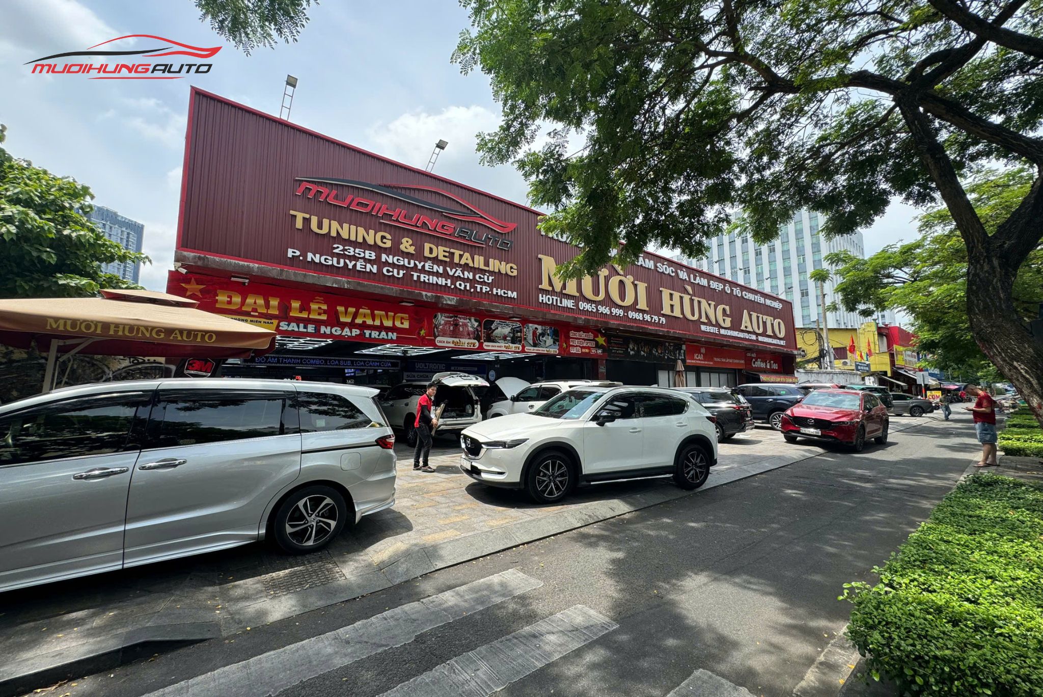 Mười Hùng Auto - Địa chỉ lắp camera 360 độ ô tô Kia Carens 2023 uy tín