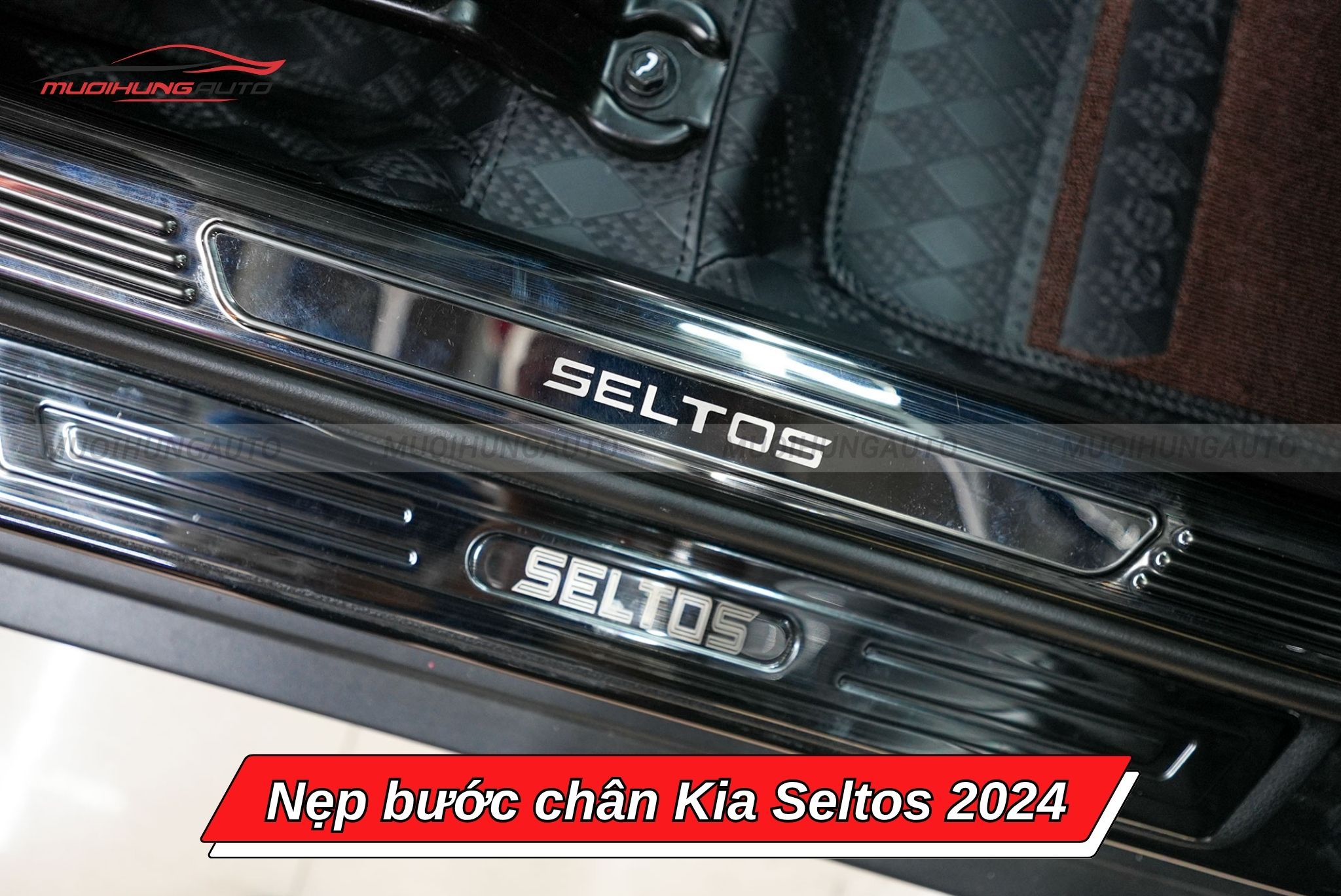 Nẹp bậc lên xuống ô tô Kia Seltos 2024