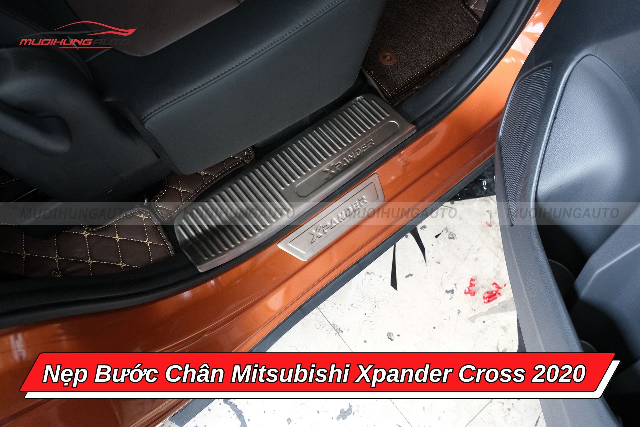 Nẹp bậc lên xuống ô tô Mitsubishi Xpander Cross 2020