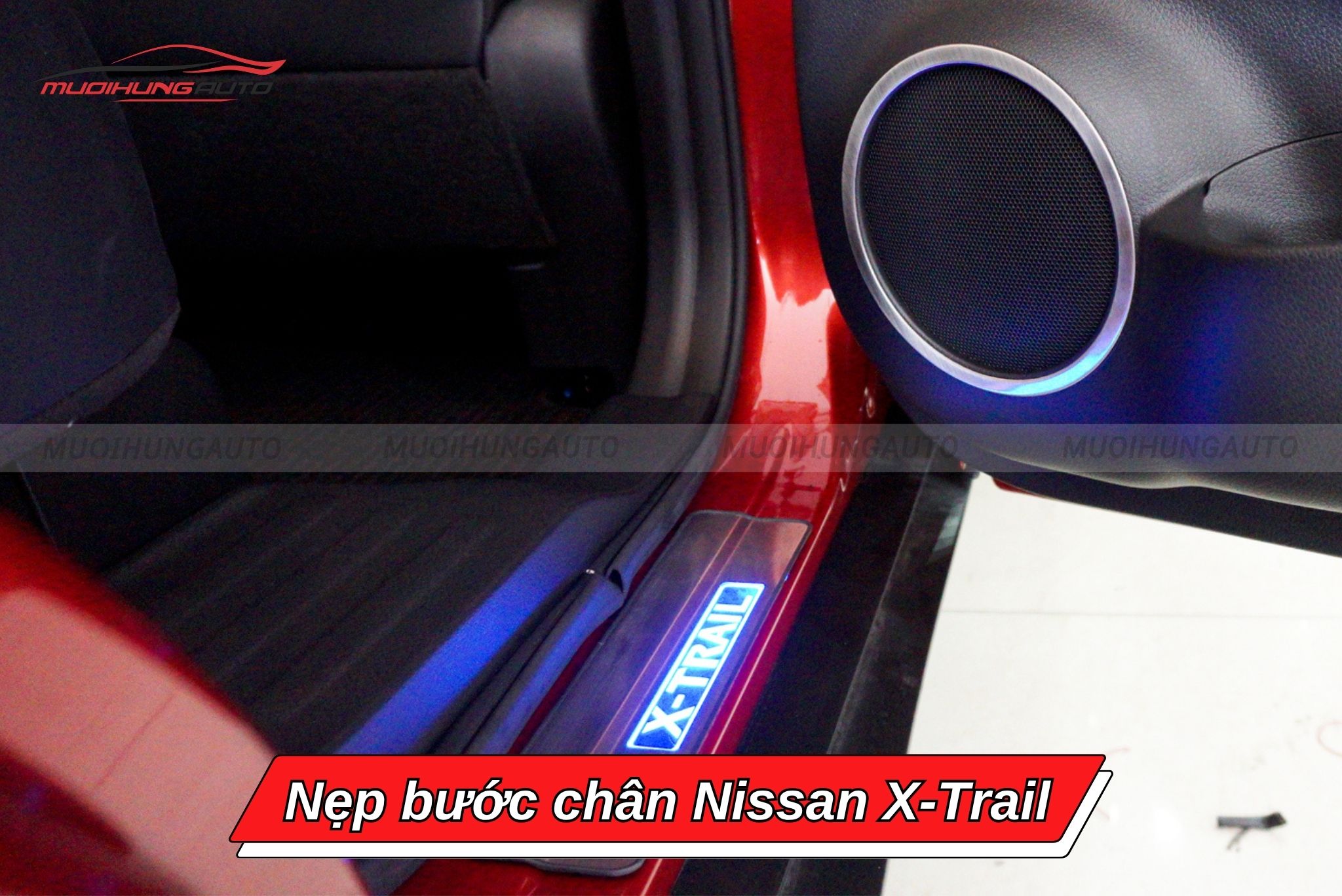 Nẹp bậc lên xuống ô tô Nissan X-Trail