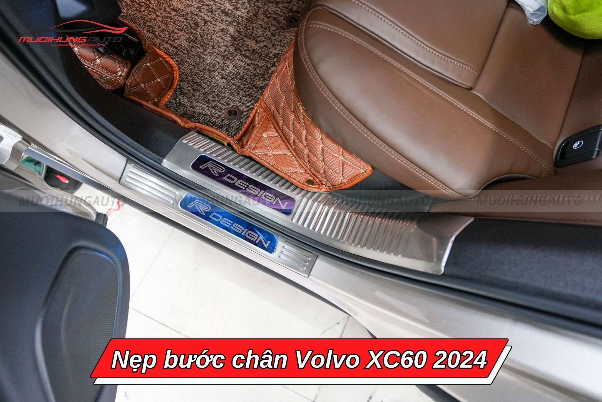Nẹp bậc lên xuống ô tô Volvo XC60 2024