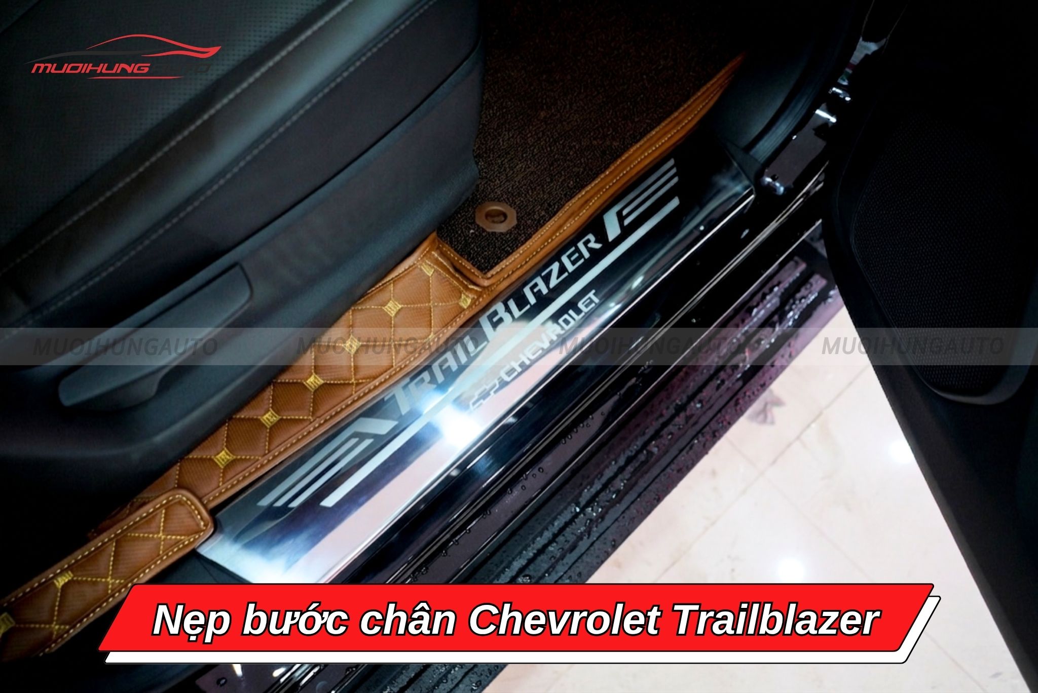 Nẹp bậc lên xuống xe ô tô Chevrolet Trailblazer